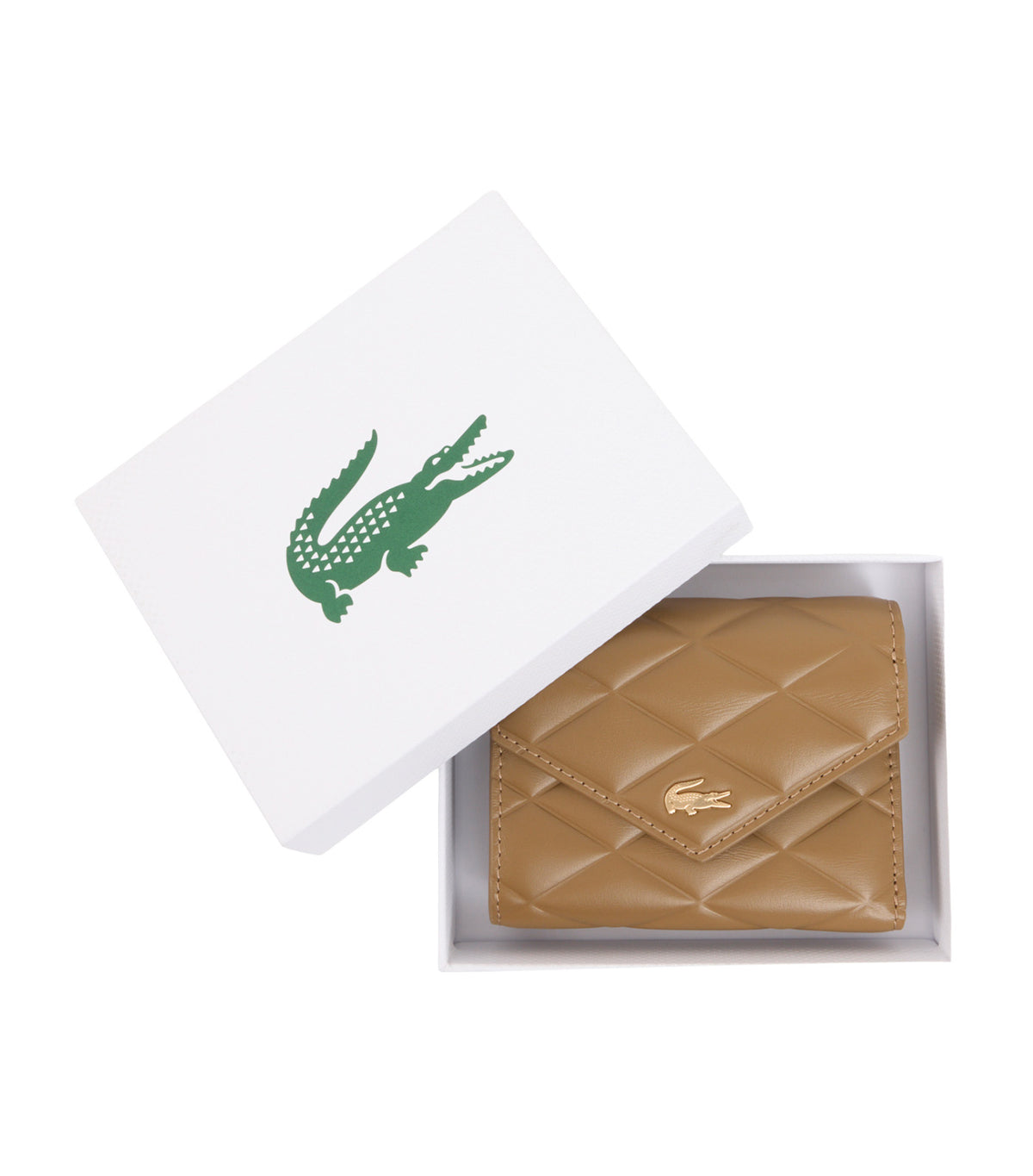 Crocodelle Leather Billfold Cookie