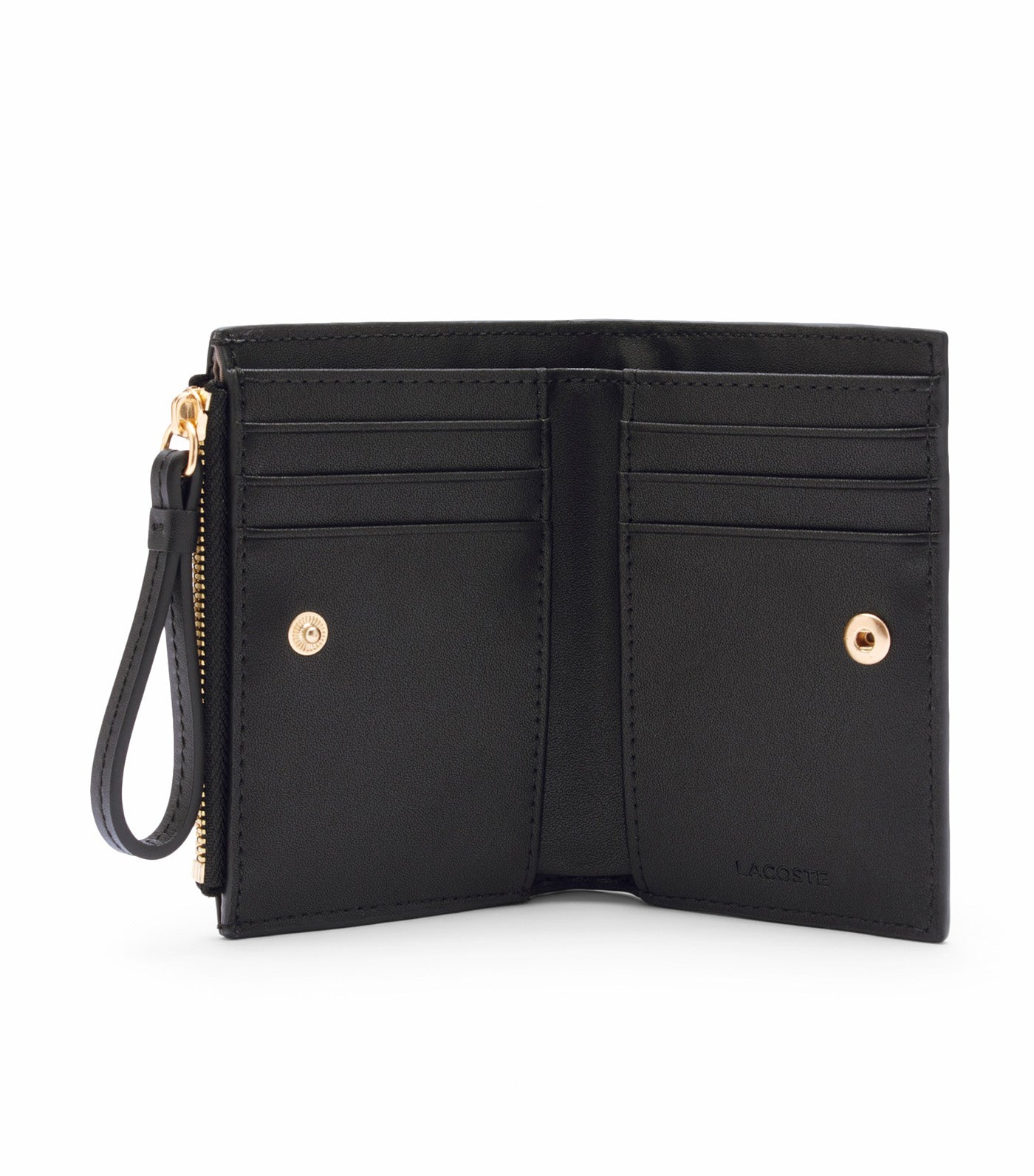 Crocodelle Leather Coin Purse Noir