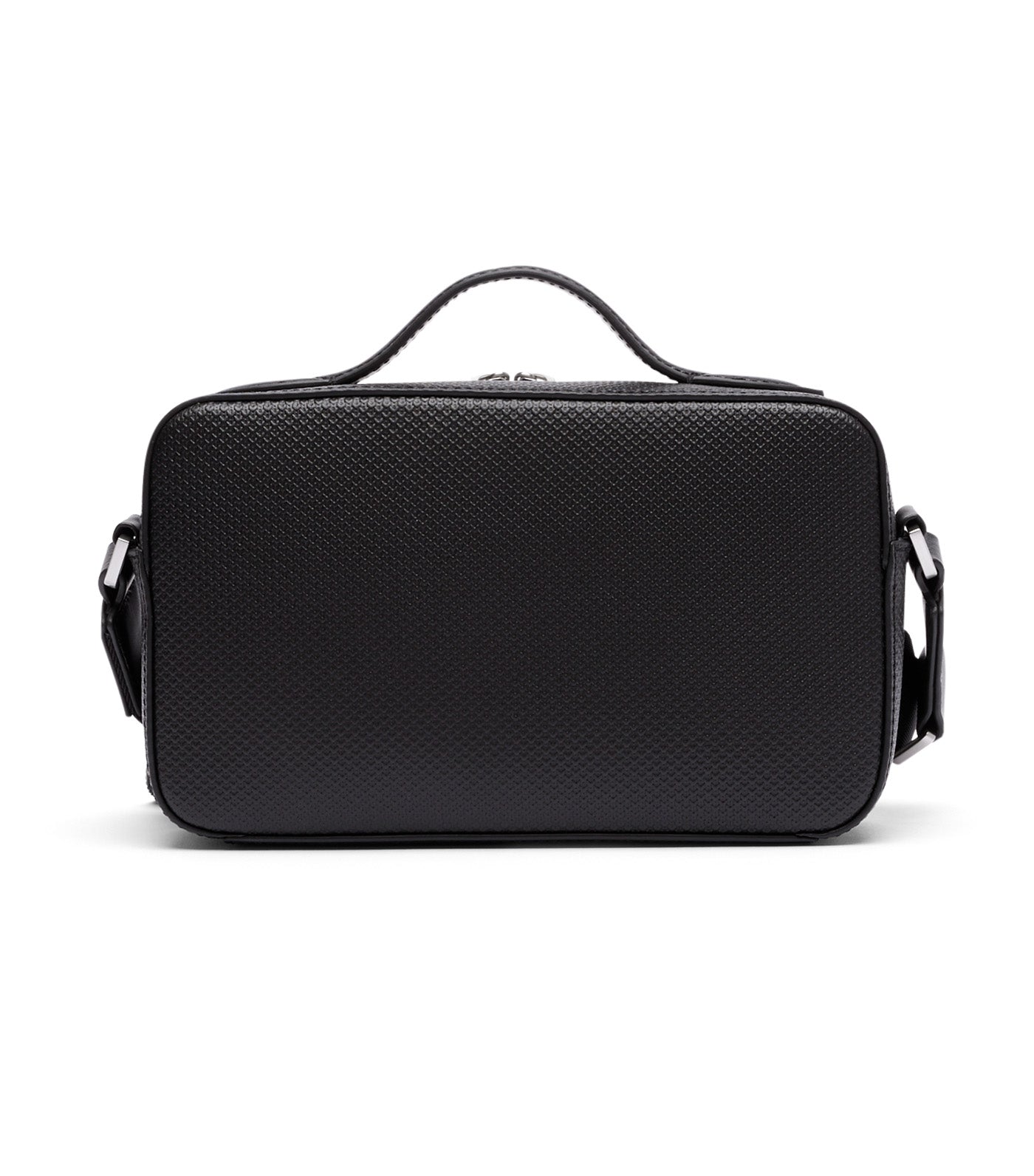 Small Chantaco Leather Reporter Bag Noir