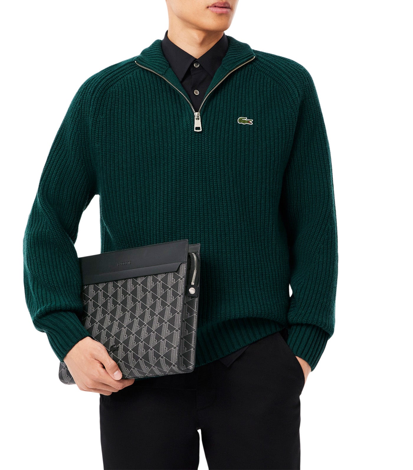 The Blend Laptop Pouch Monogram Noir Gris