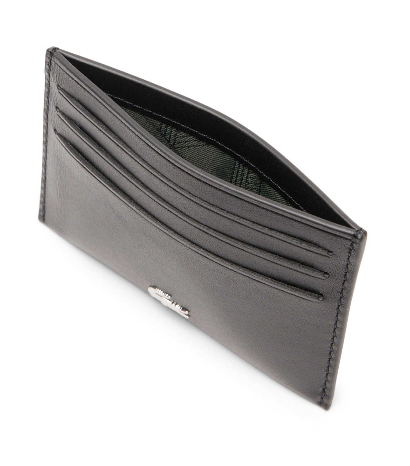 FG Cardholder and Keychain Gift Set Noir Kr Croc Sinople