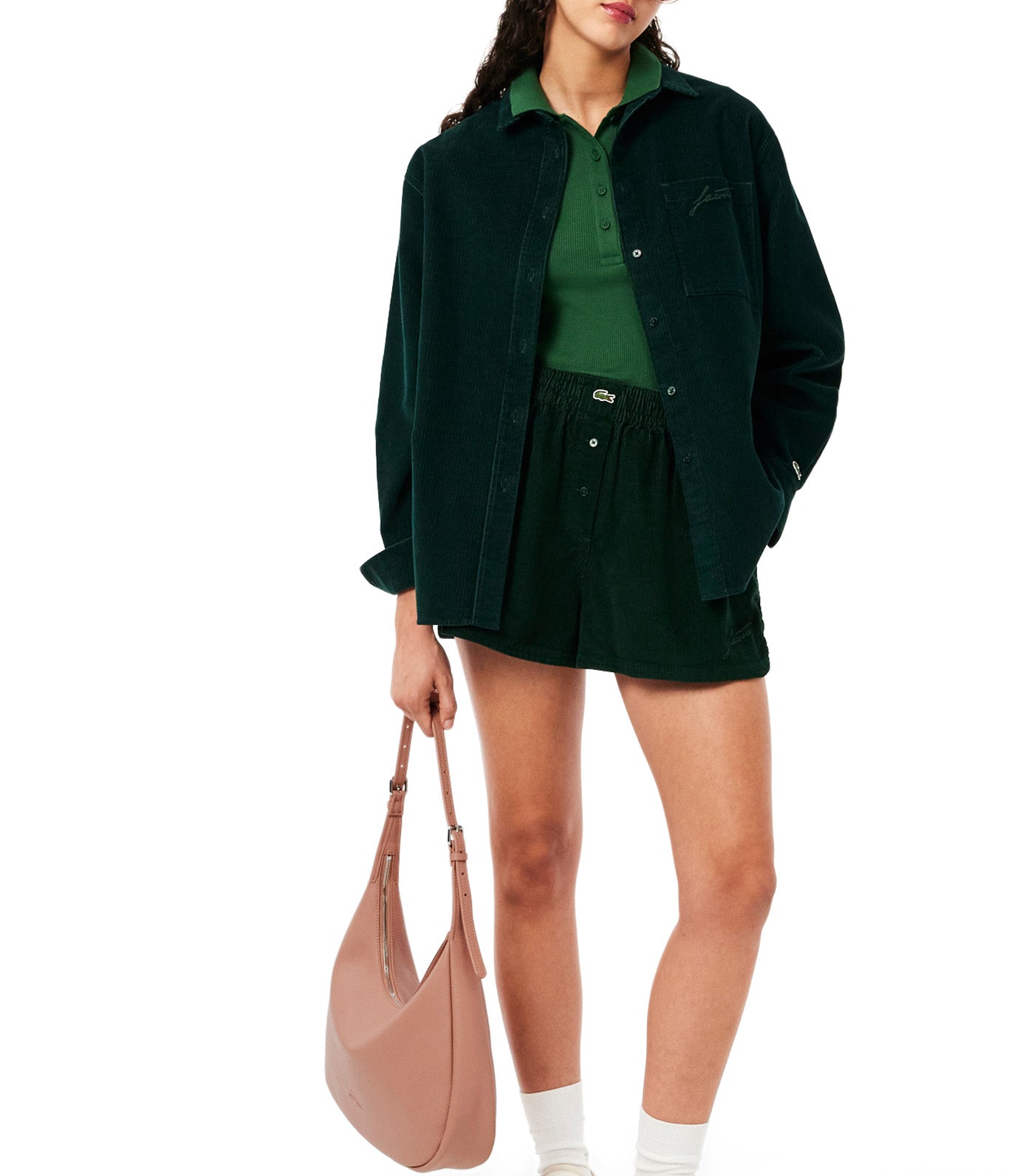 City Court Grain Leather Hobo Bag