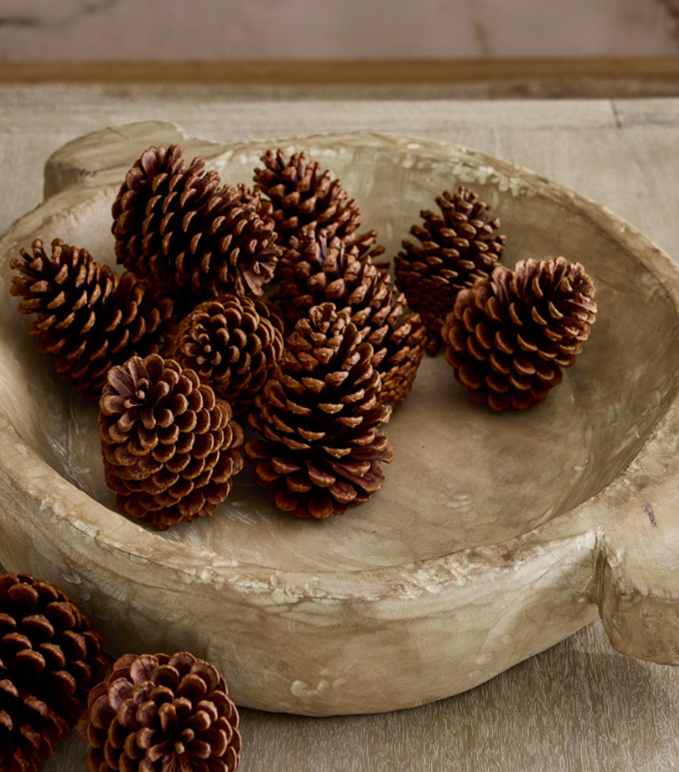Wooden Decorative Dough Bowl
