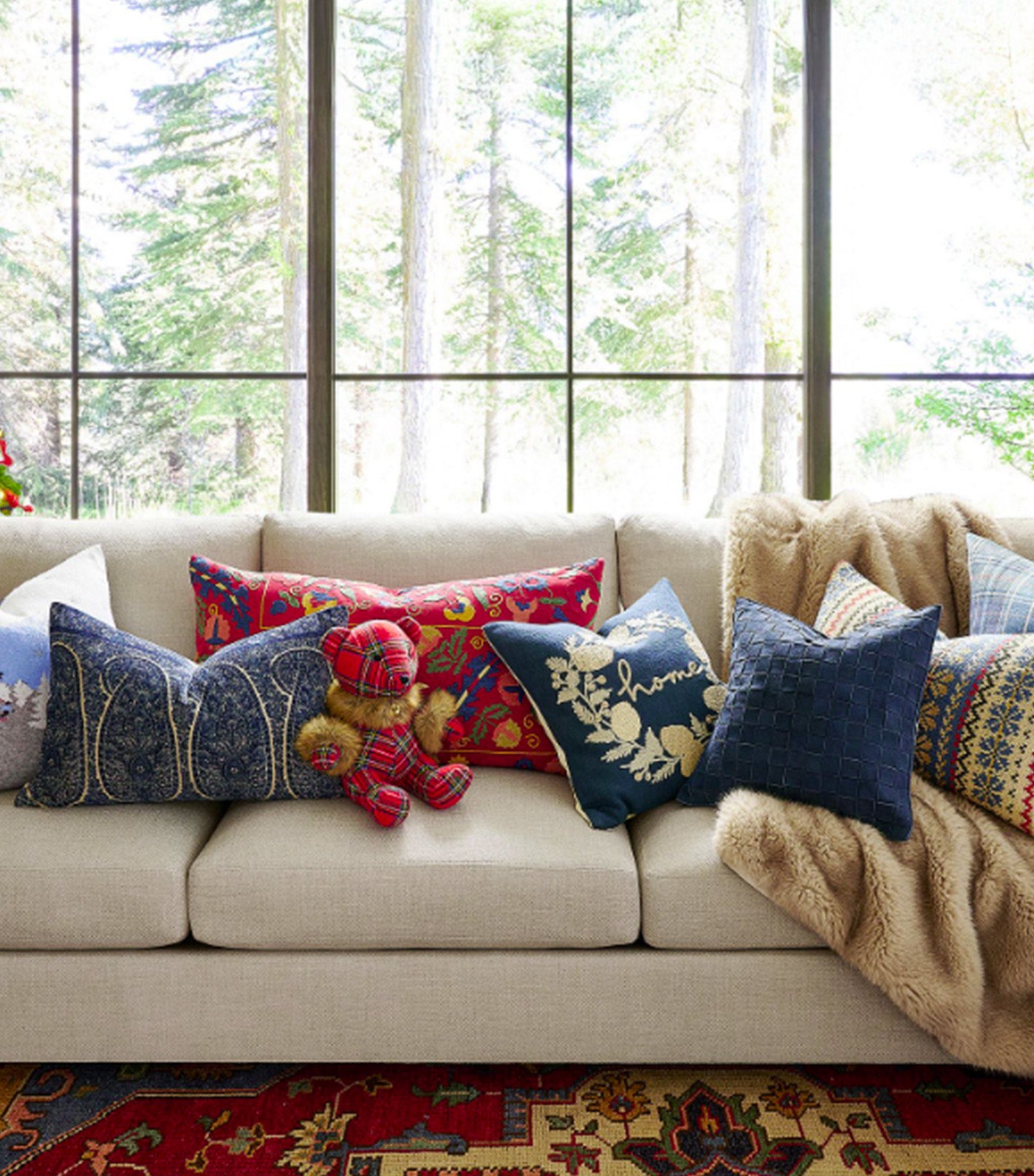 Anastasia Velvet Lumbar Pillow