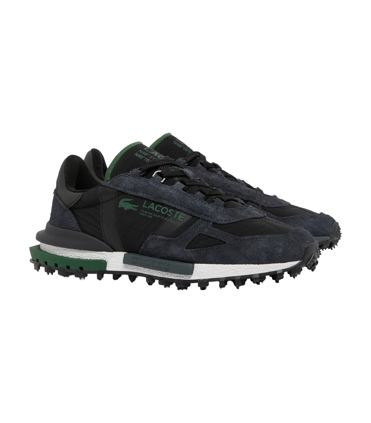 Men's Elite Active Sneakers Black/White