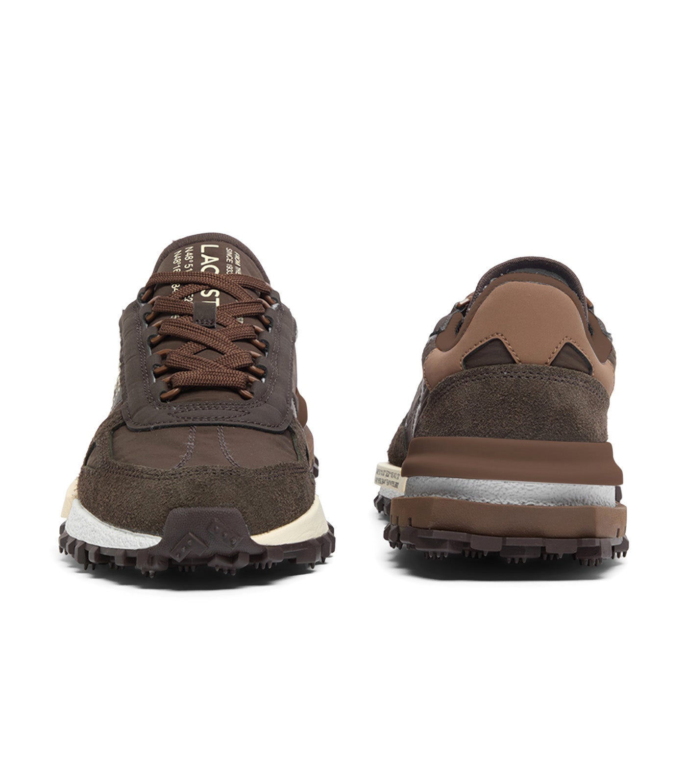 Lacoste Men's Elite Active Sneakers Dark Brown/Dark Brown