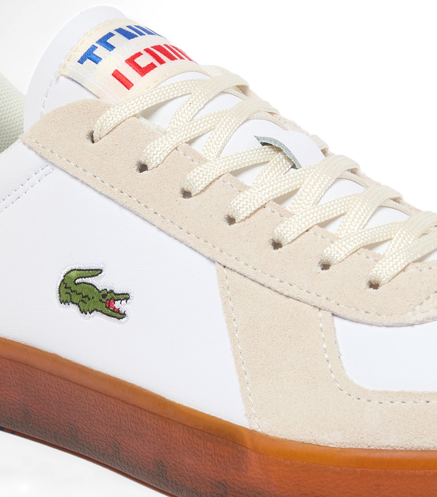 Lacoste Men's Baseshot Pro Leather Sneakers White/Gum