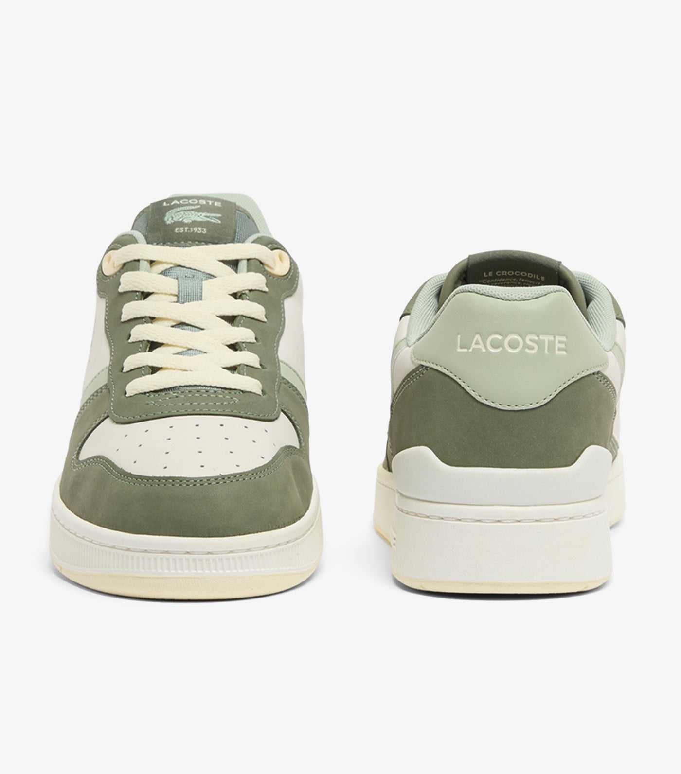 Men's T-Clip Set Leather Trainers