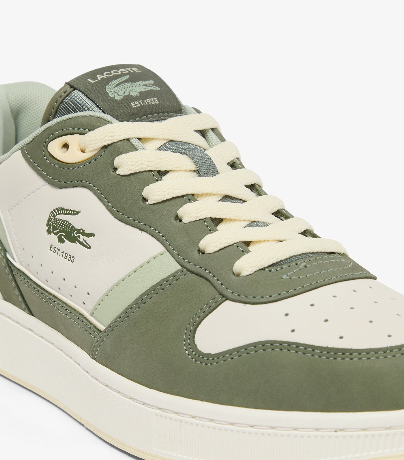 Men's T-Clip Set Leather Trainers