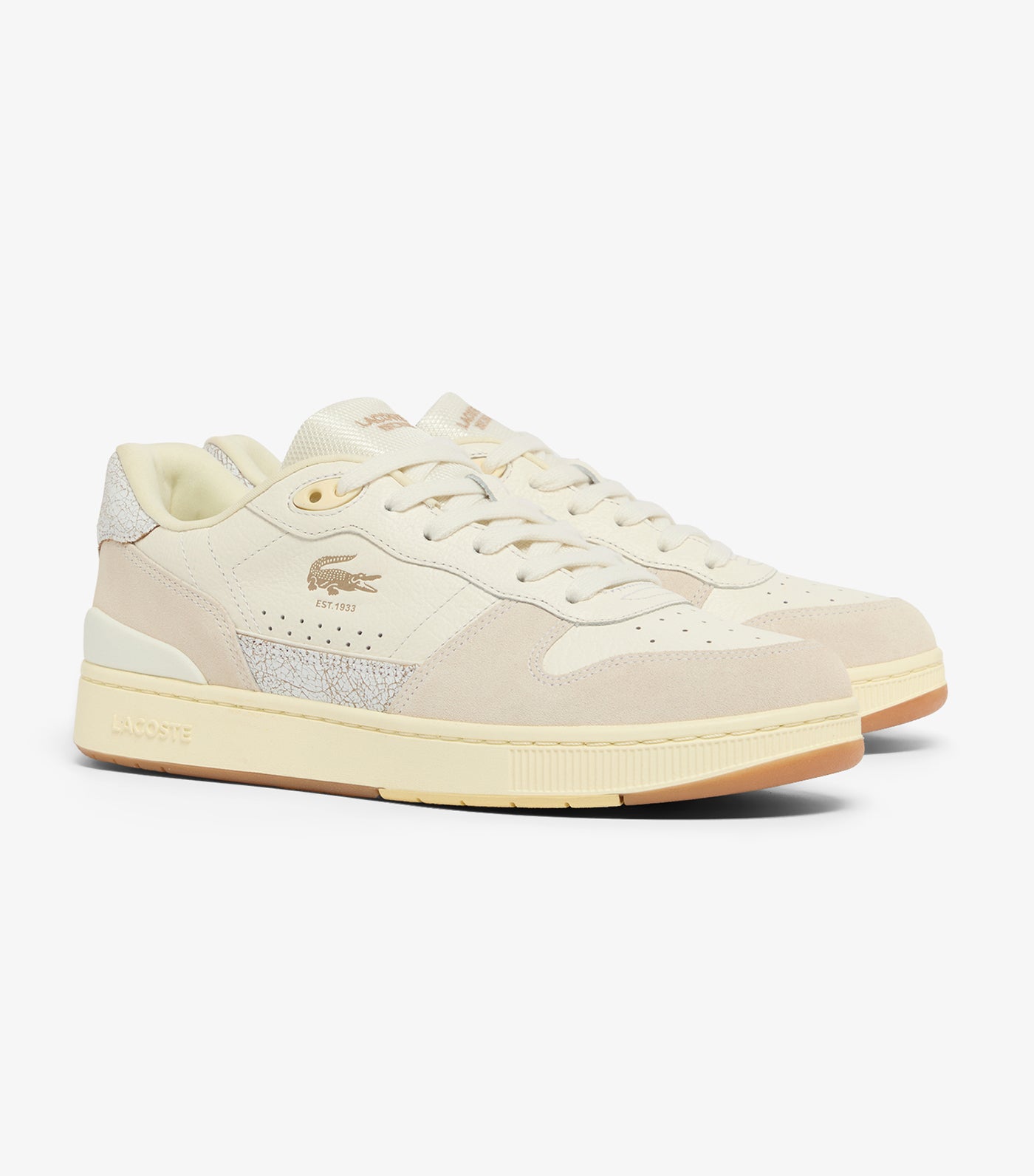 Men's T-Clip Set Leather Trainers
