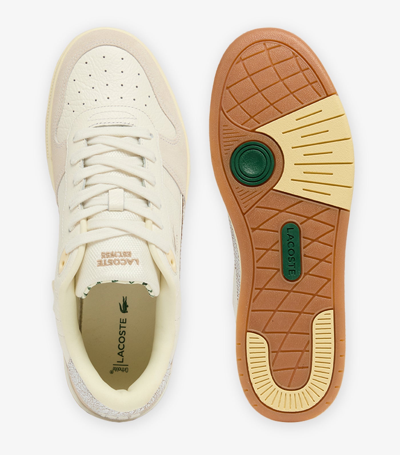 Men's T-Clip Set Leather Trainers