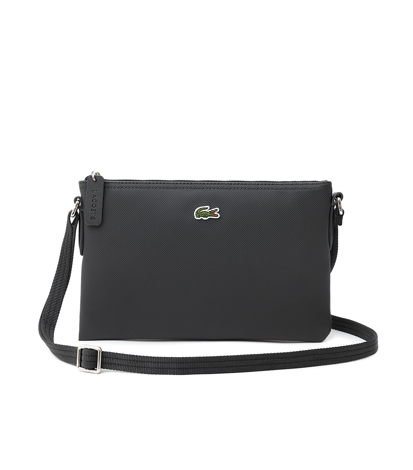 Lacoste L.12.12 Concept Slimline Shoulder Bag Noir