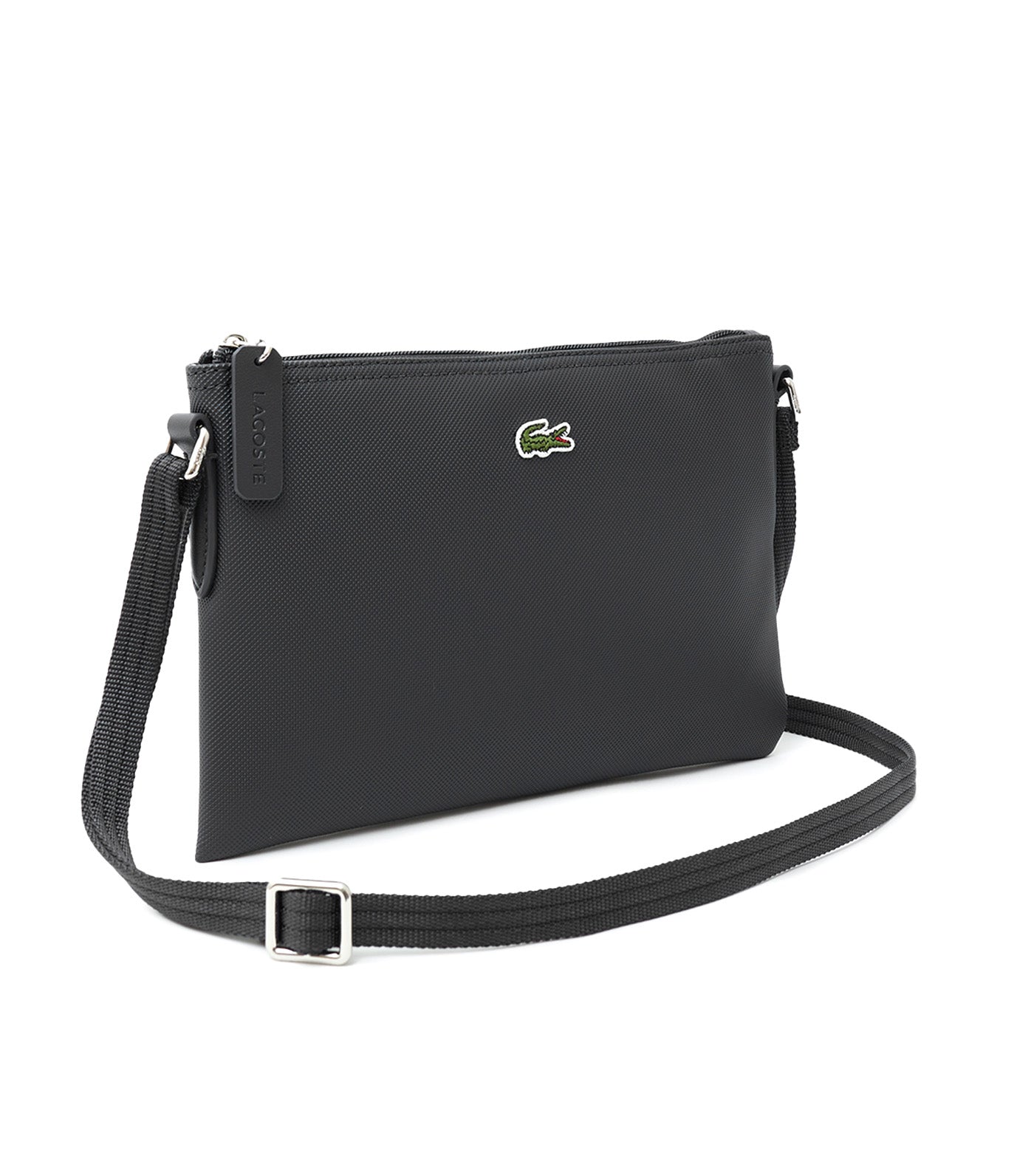 Lacoste L.12.12 Concept Slimline Shoulder Bag Noir