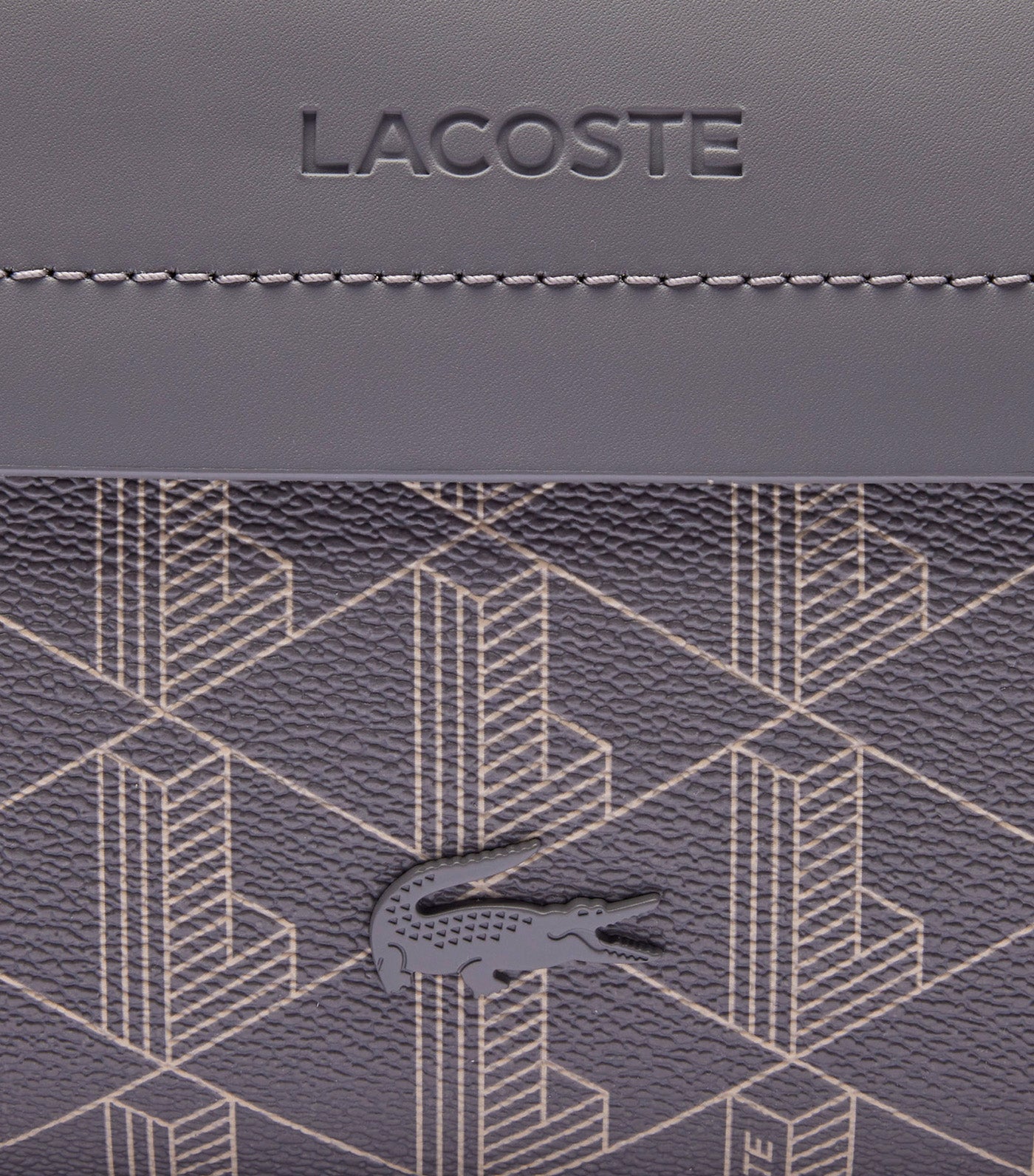 Lacoste The Blend Toiletry Bag Mono Castlerock String