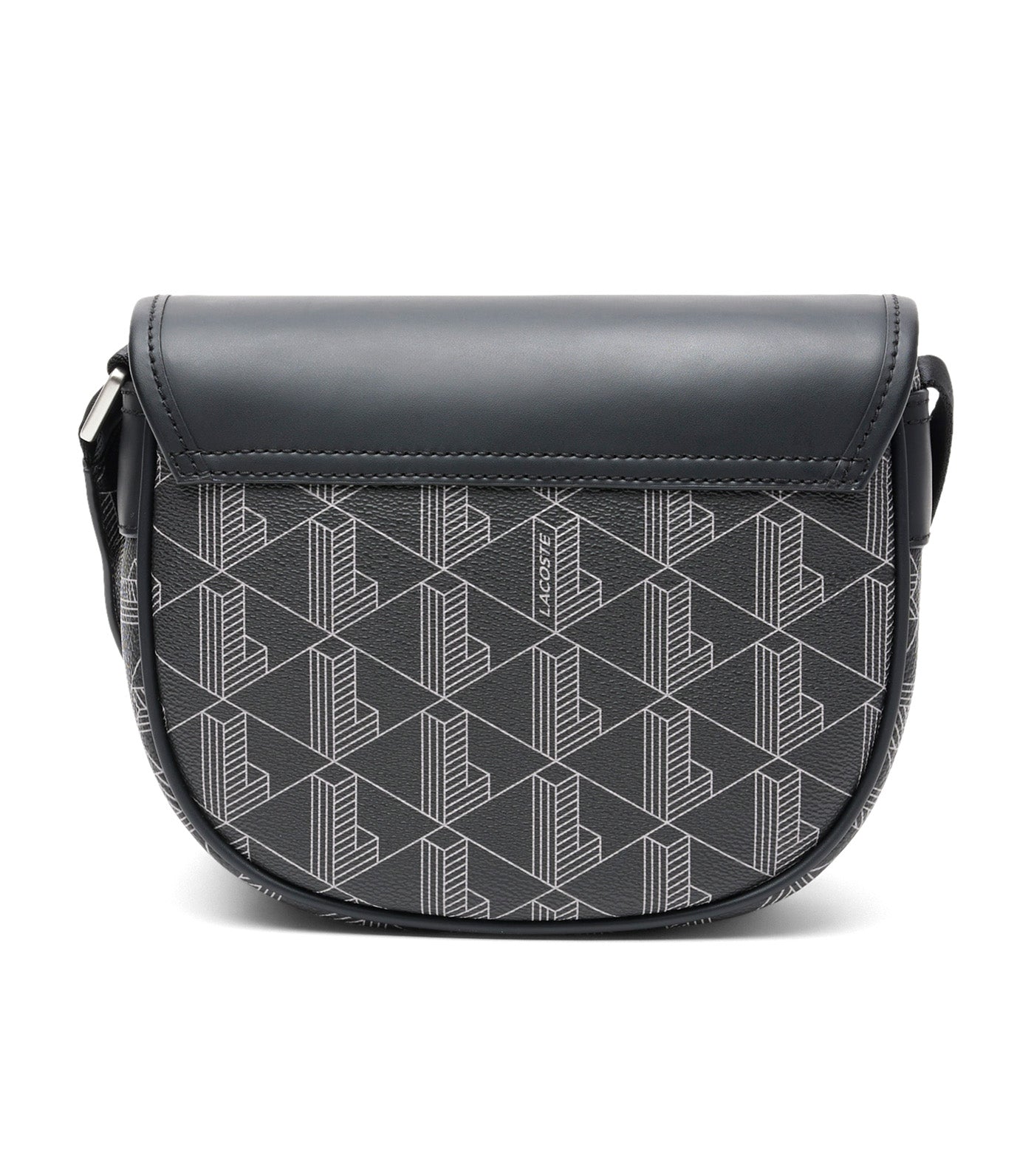 Lacoste The Blend Shoulder Bag Monogram Noir Gris