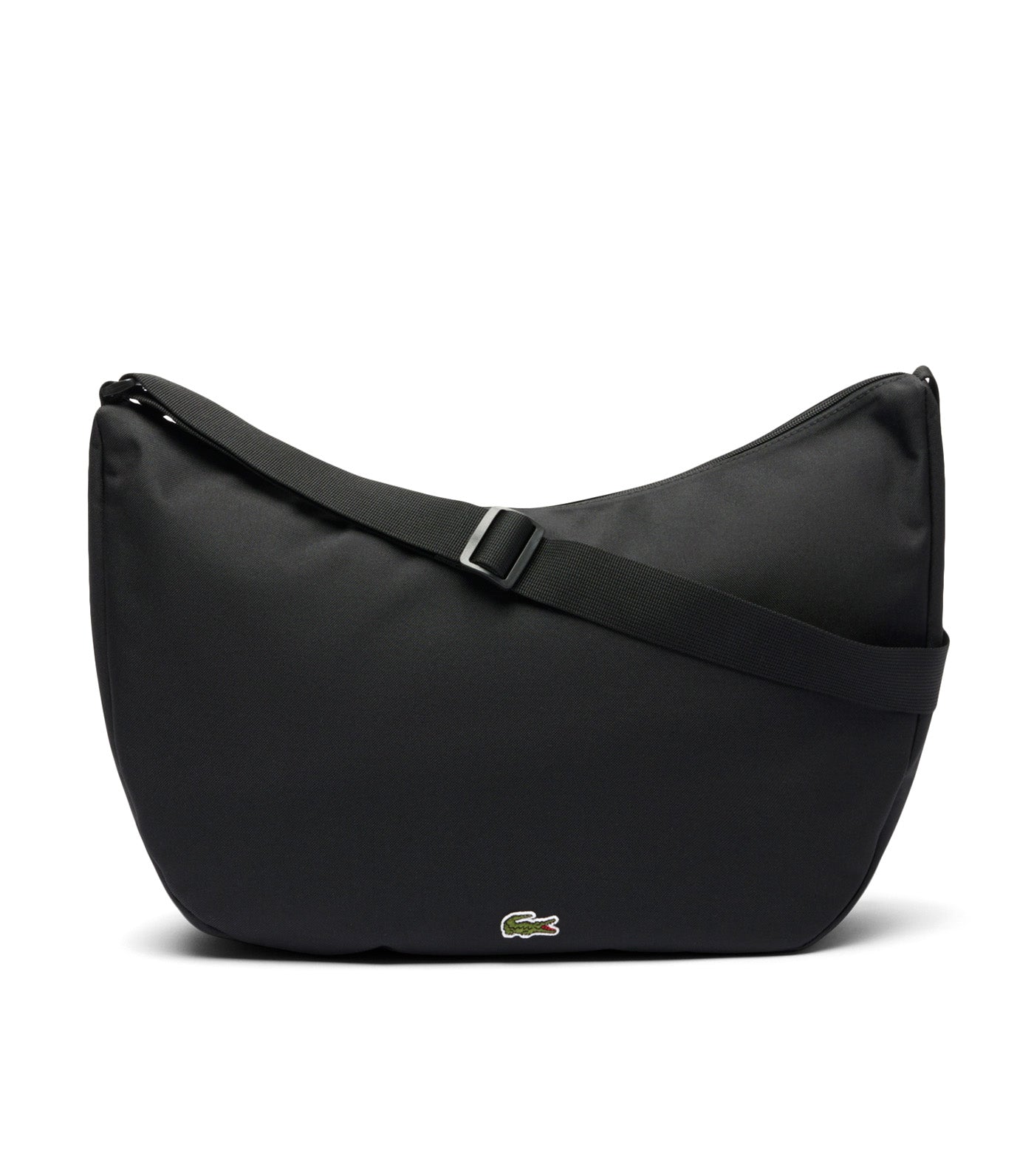 Lacoste Large Neocroc Half Moon Purse Noir