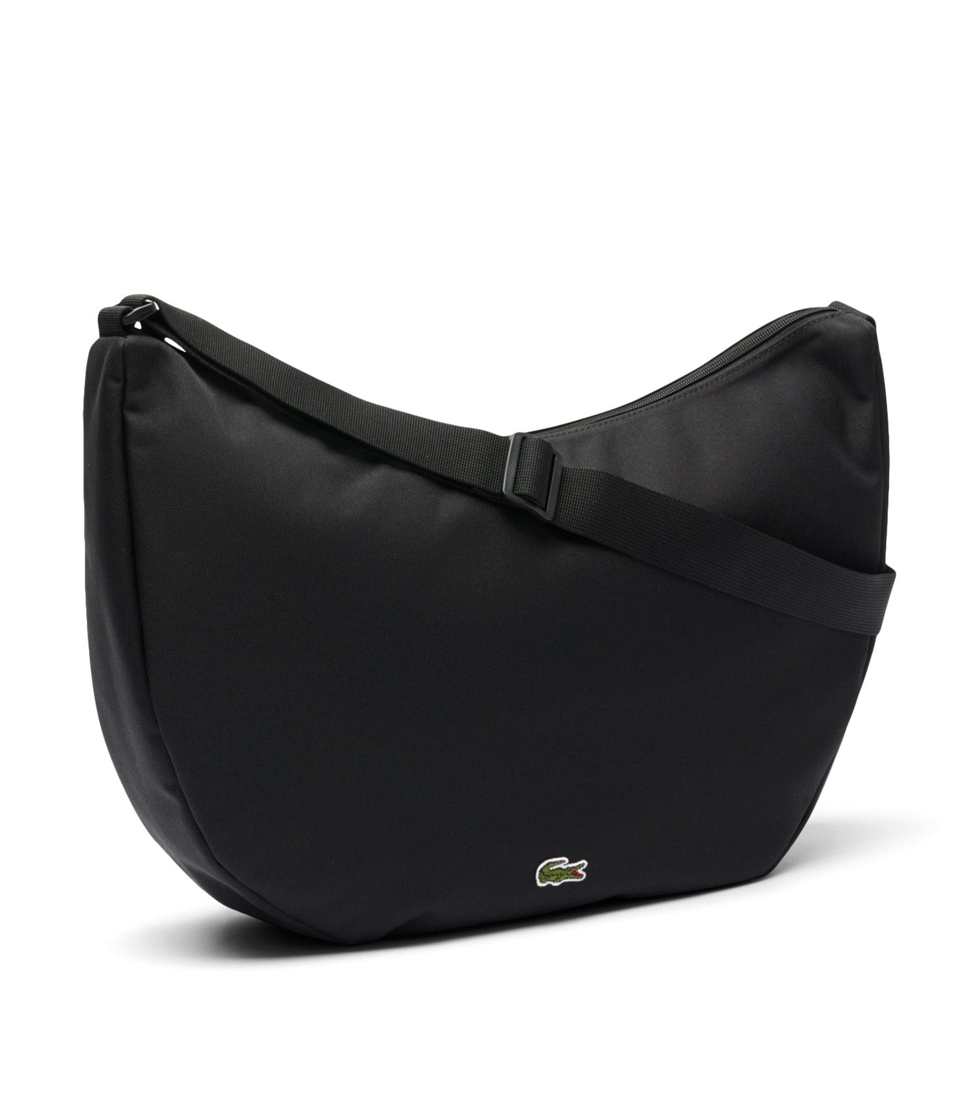 Lacoste Large Neocroc Half Moon Purse Noir