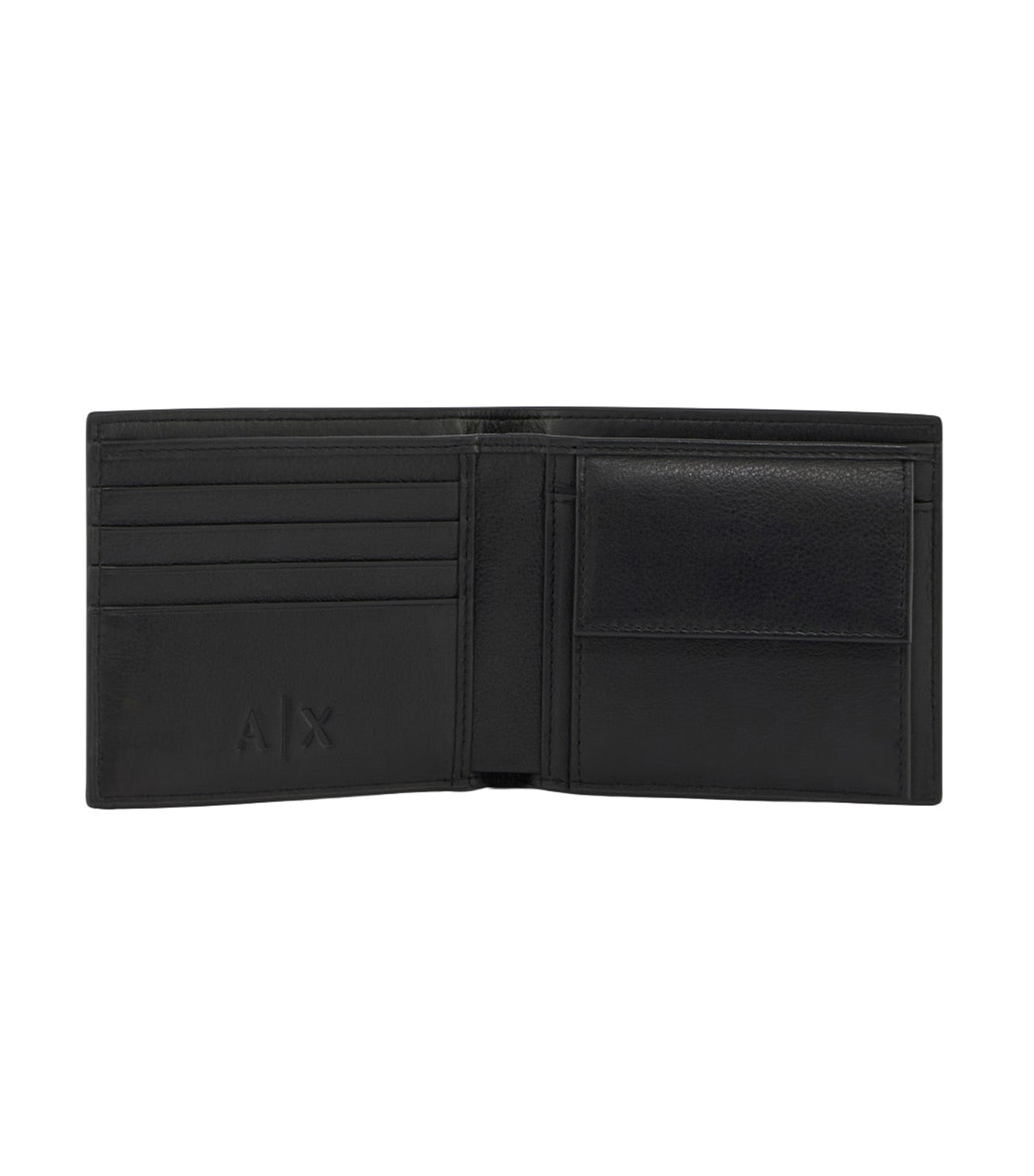 Bi-fold Wallet in Smooth Leather Black