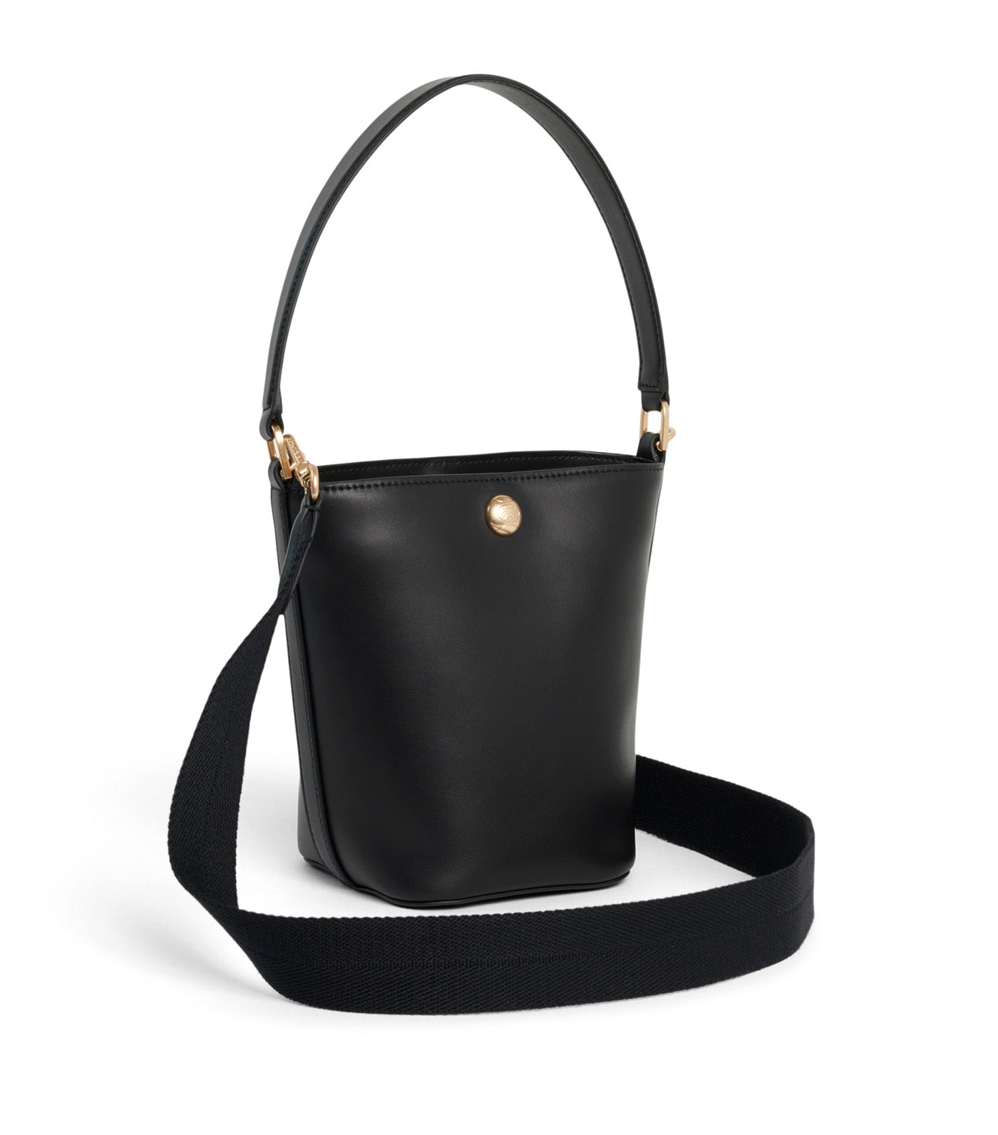 Small Tennis Bliss Leather Bucket Bag