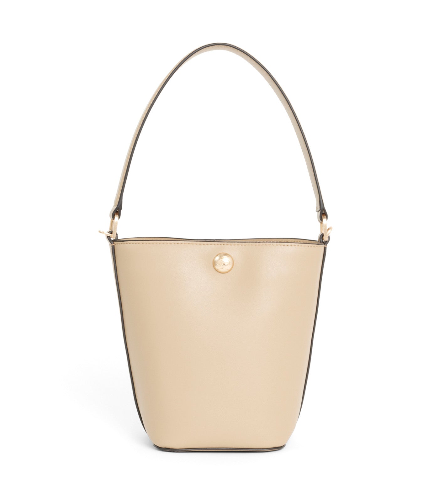 Small Tennis Bliss Leather Bucket Bag