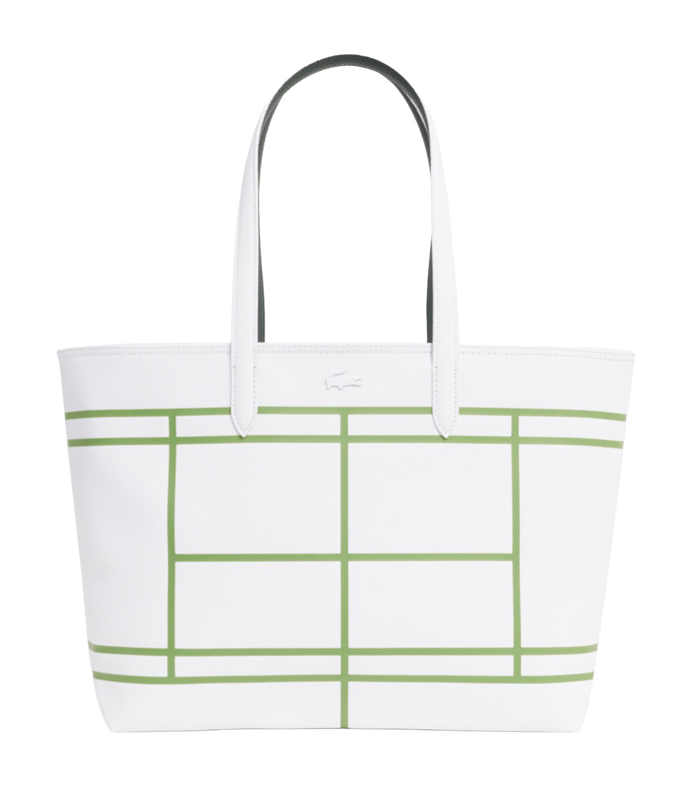 Anna Reversible Zipped Tote Blanc Sinople