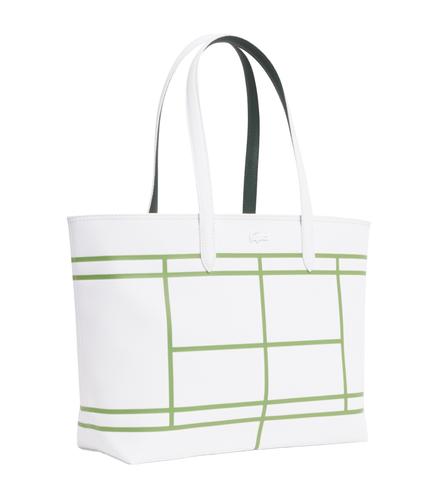 Anna Reversible Zipped Tote Blanc Sinople