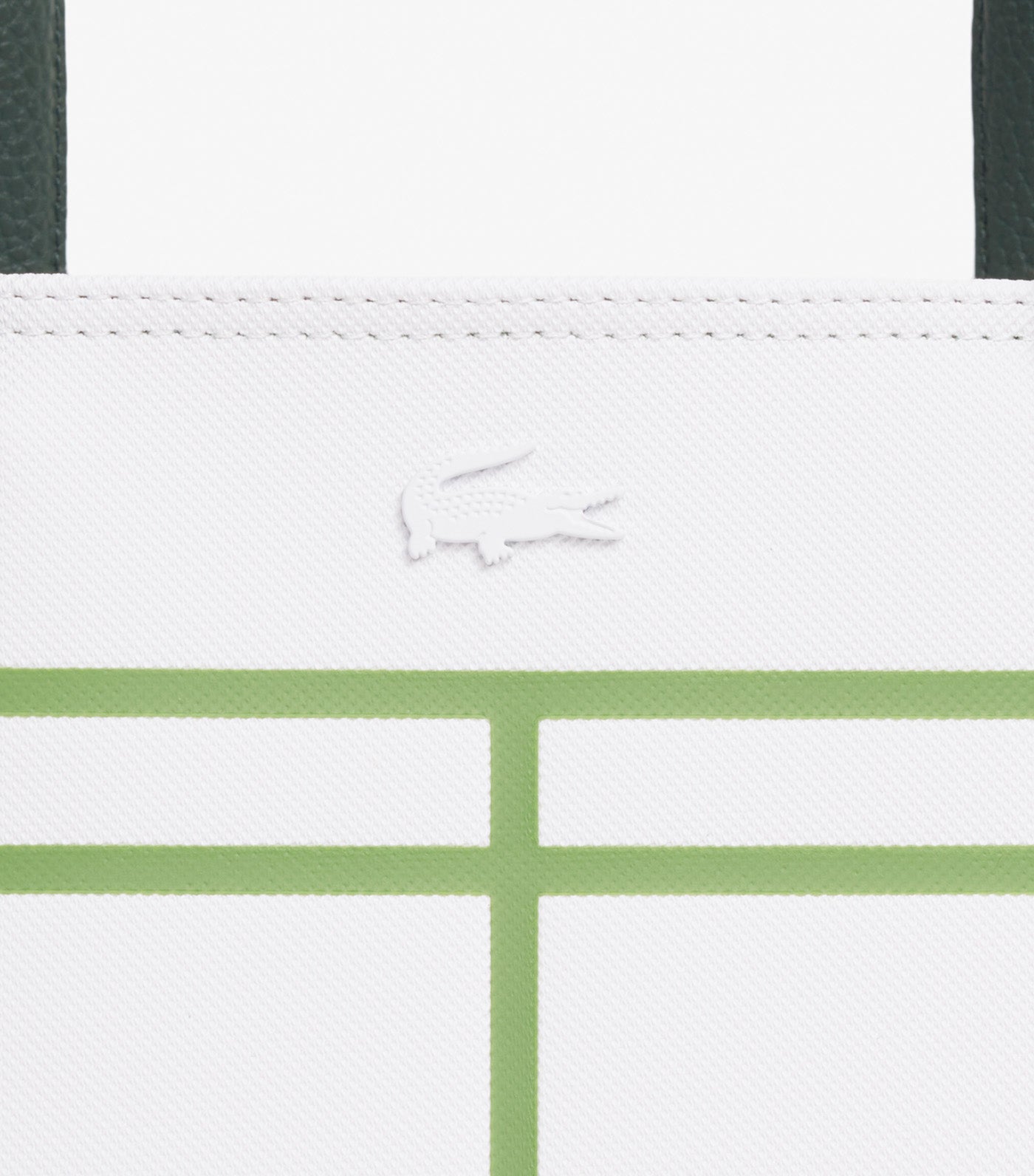 Anna Reversible Zipped Tote Blanc Sinople