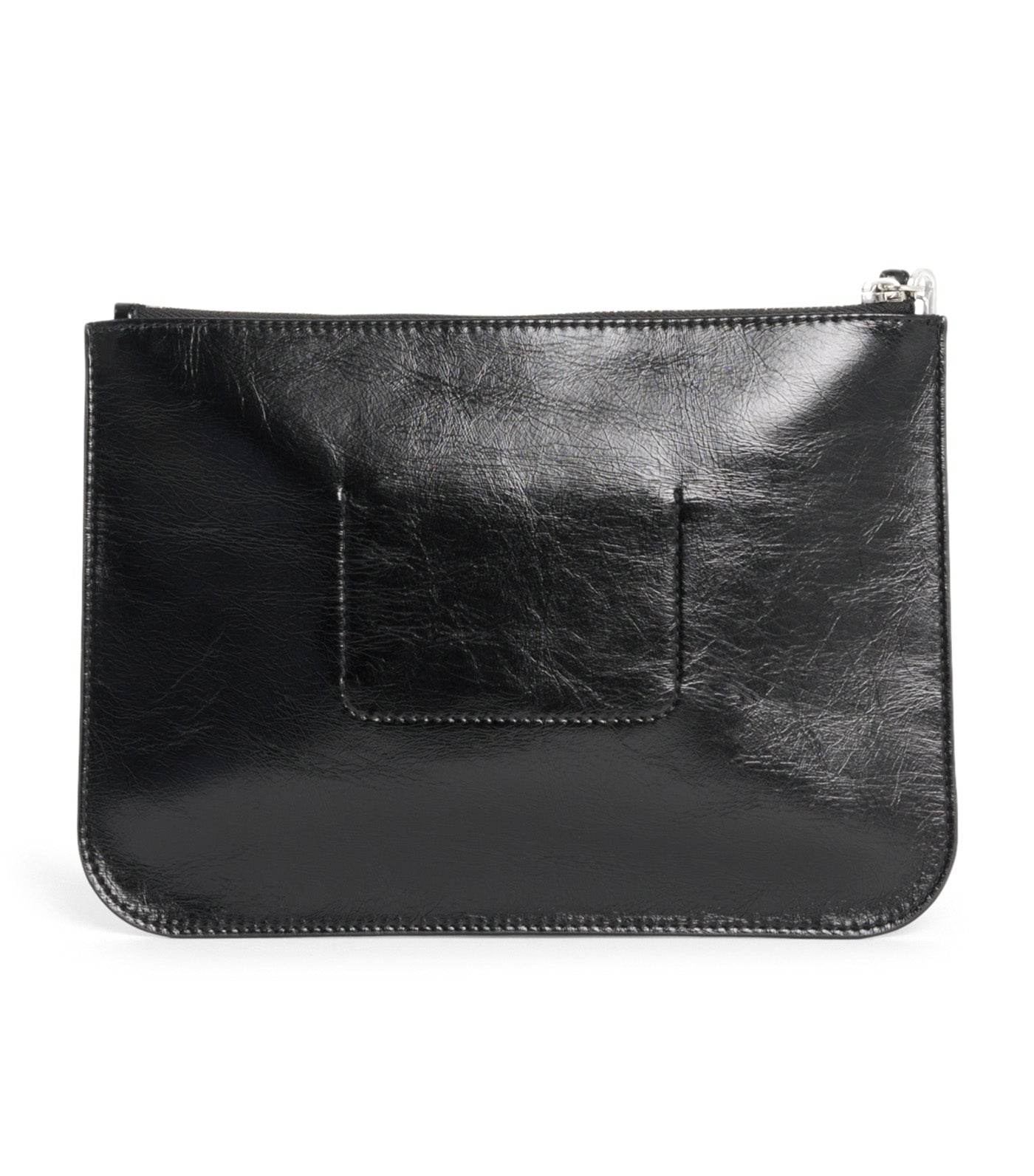 Lite Glossy Clutch Noir