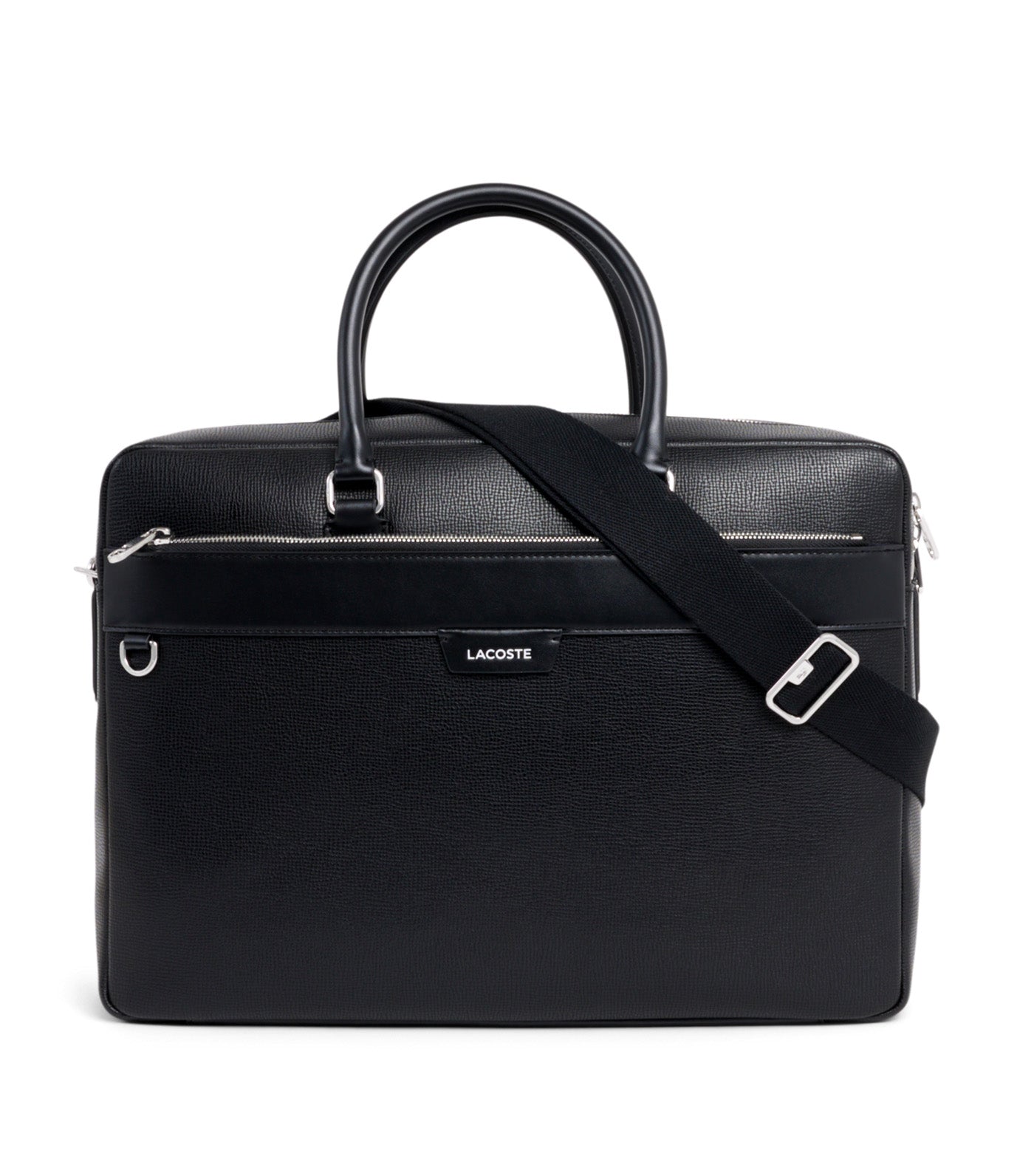 Ossian Leather Laptop Bag Noir