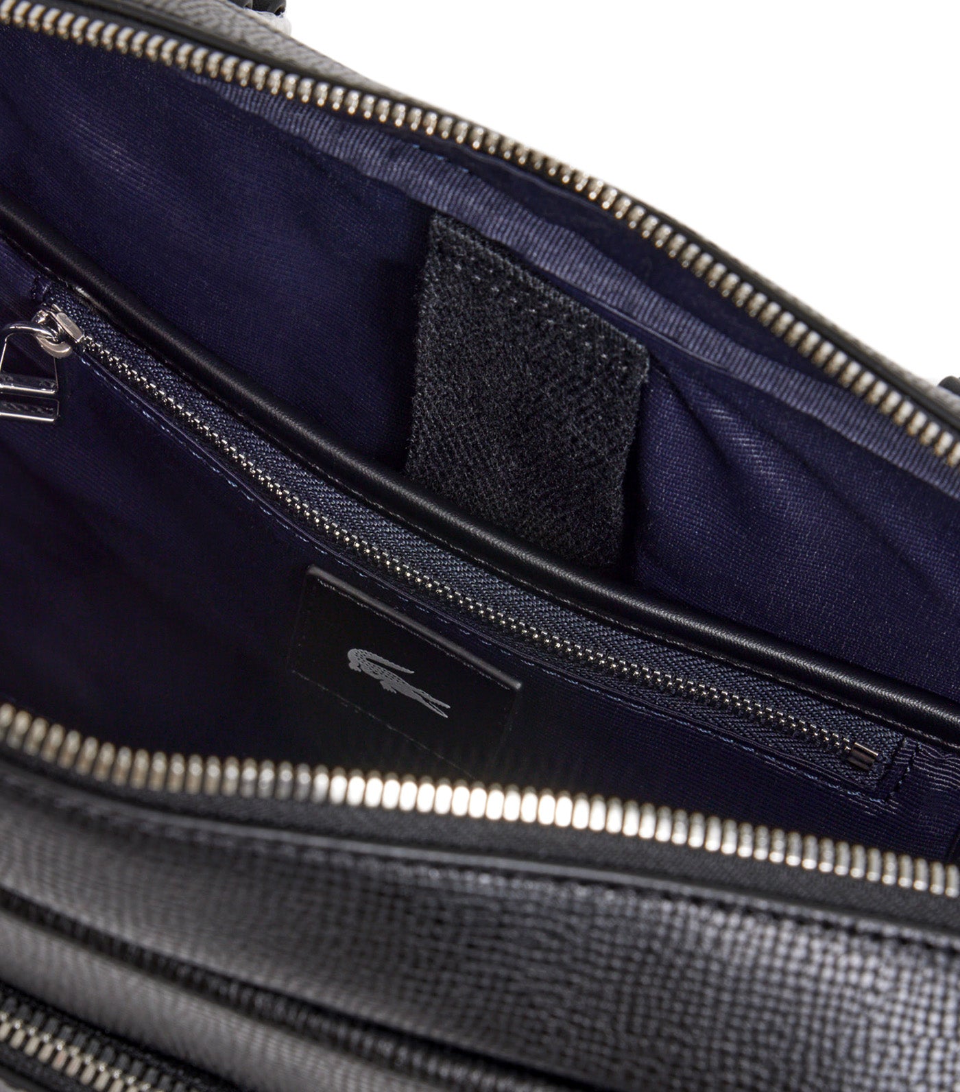 Ossian Leather Laptop Bag Noir