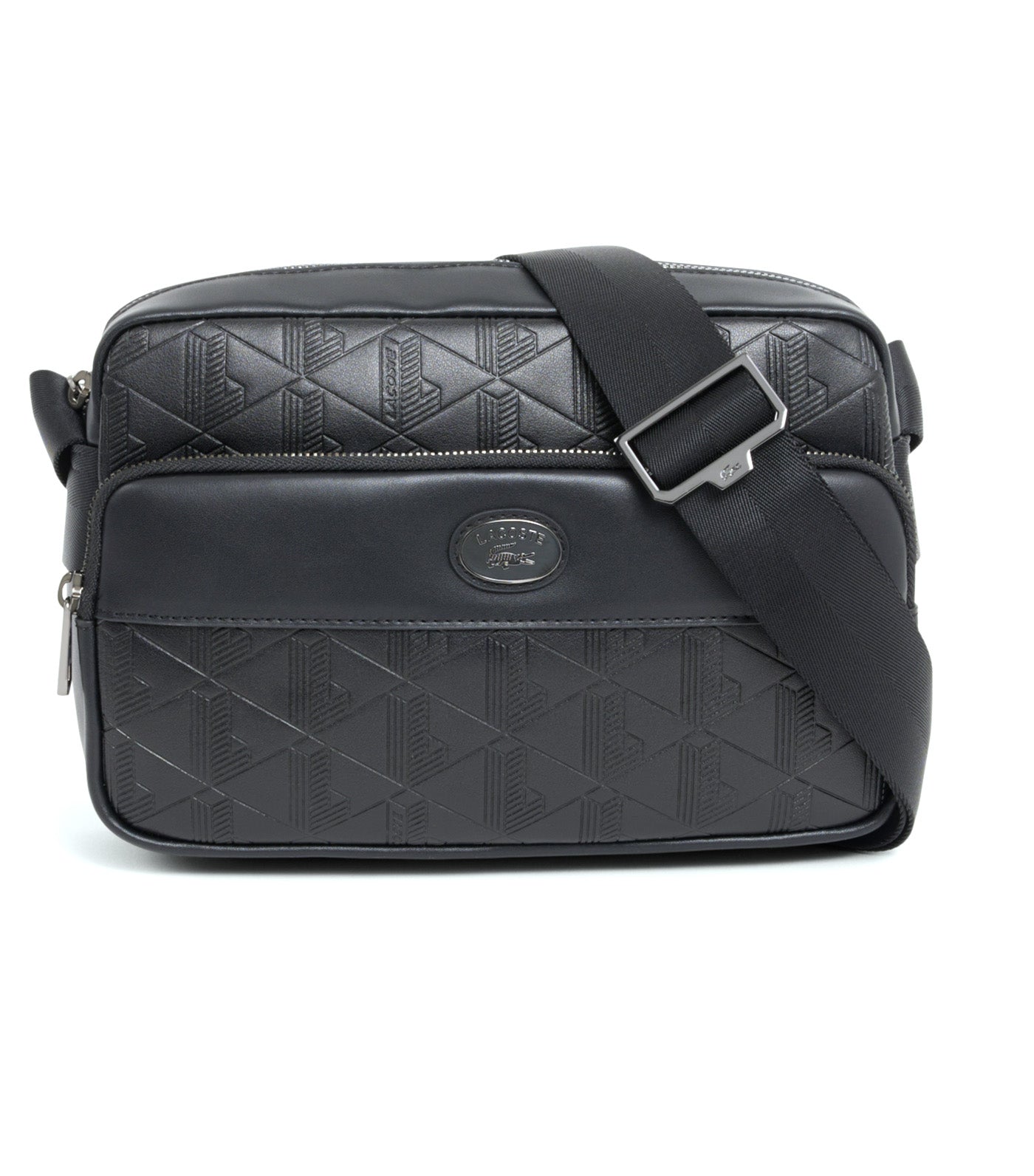 Monogram Leather Reporter Bag