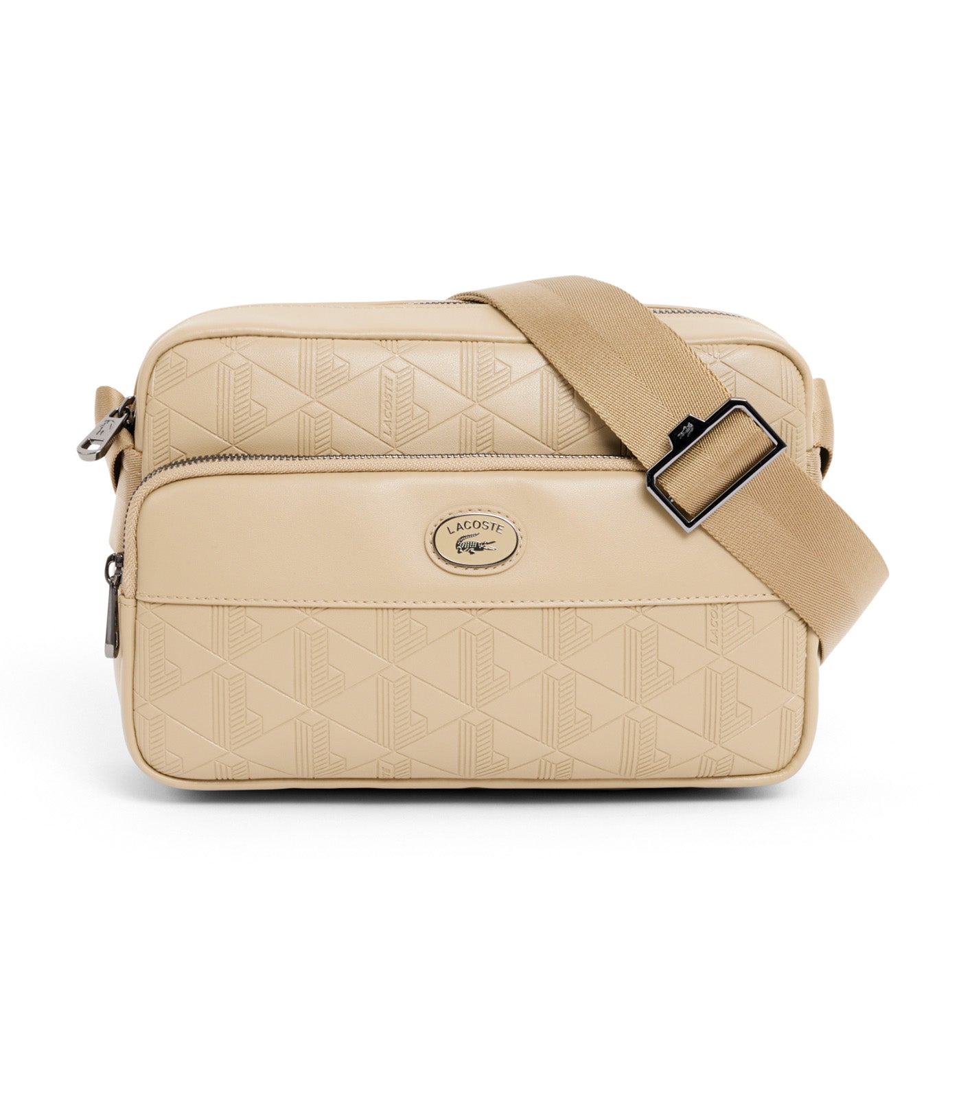 Monogram Leather Reporter Bag