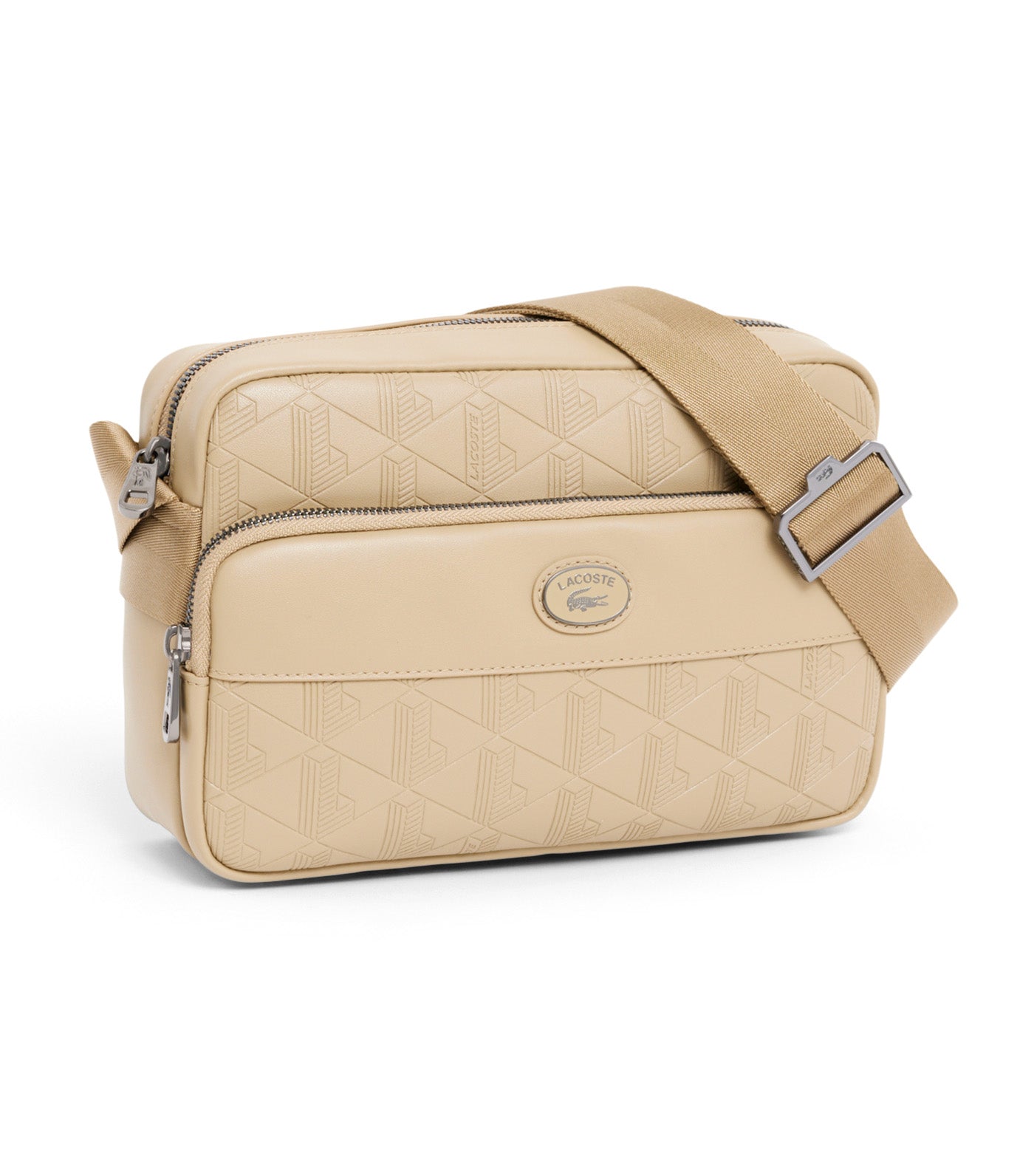 Monogram Leather Reporter Bag