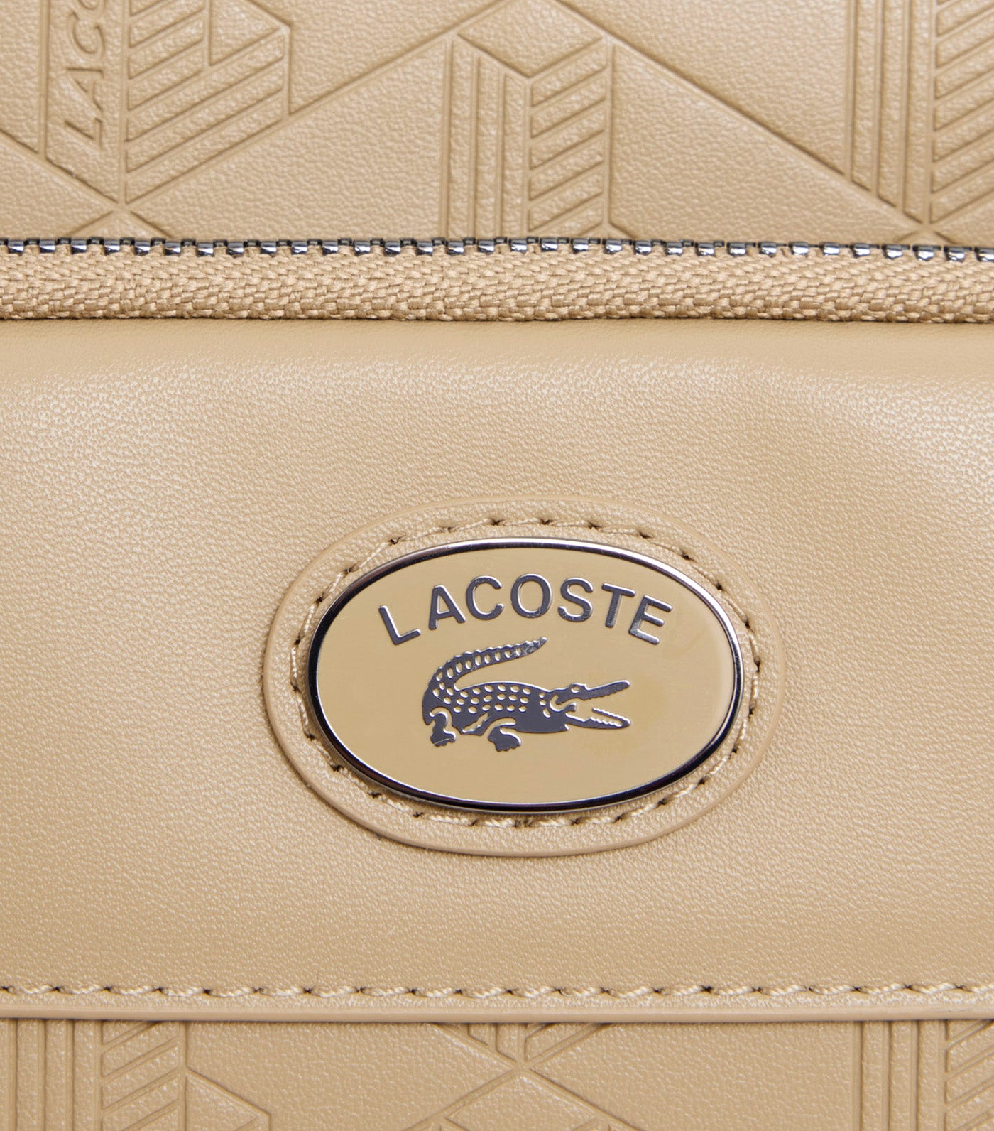 Monogram Leather Reporter Bag