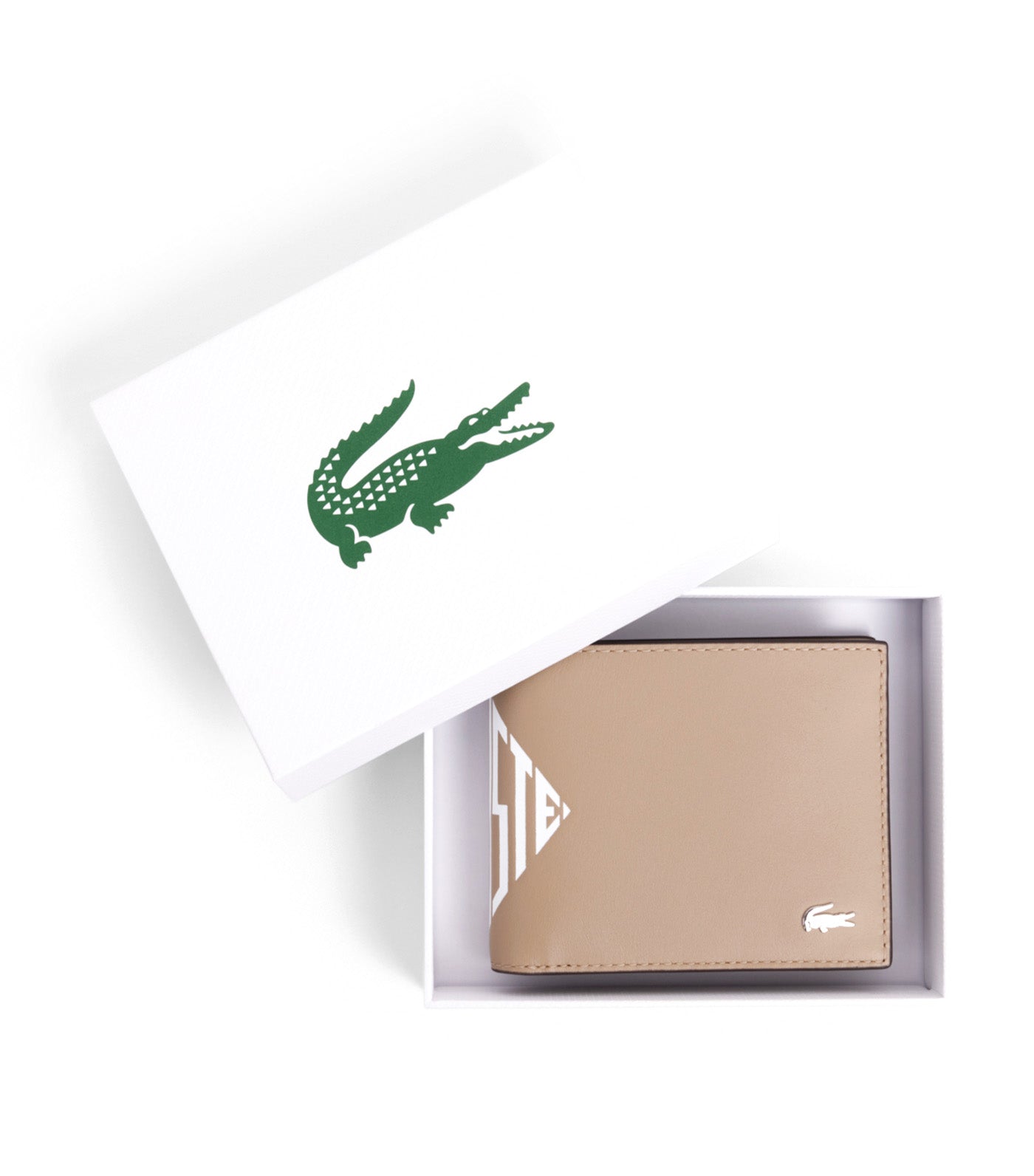 FG Leather Billfold Beige