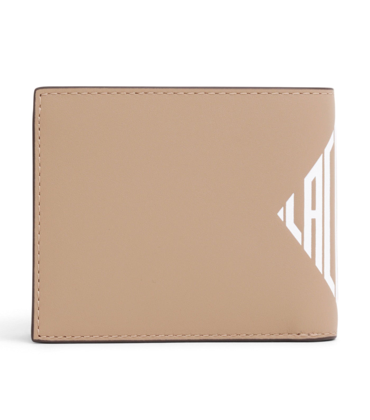 FG Leather Billfold Beige