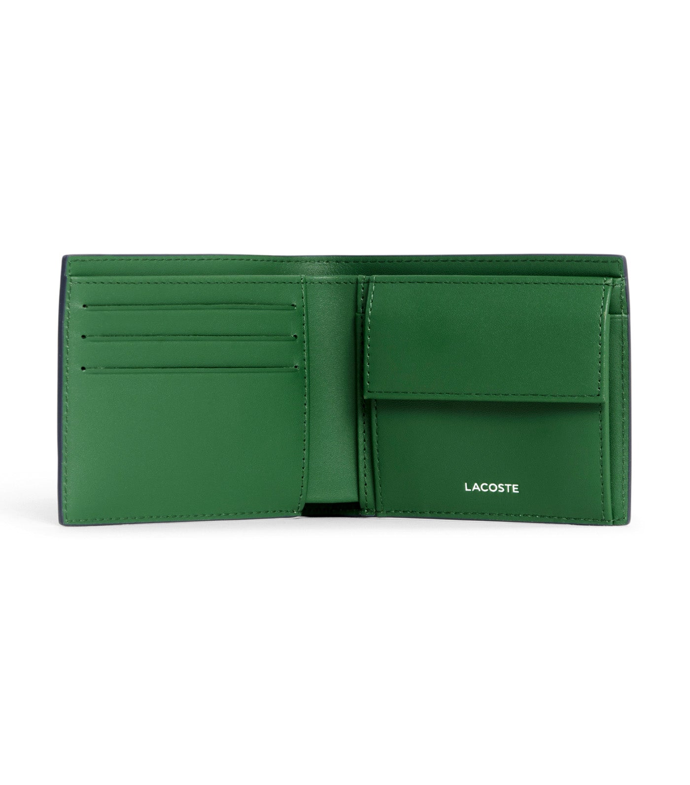 Medium FG Leather Billfold Vert 132