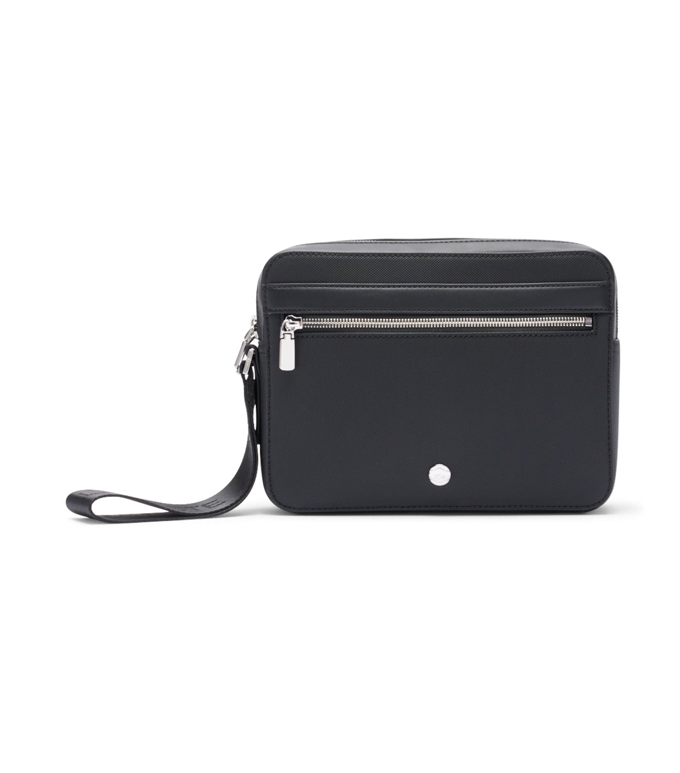 Langon Petit Piqué Clutch Noir
