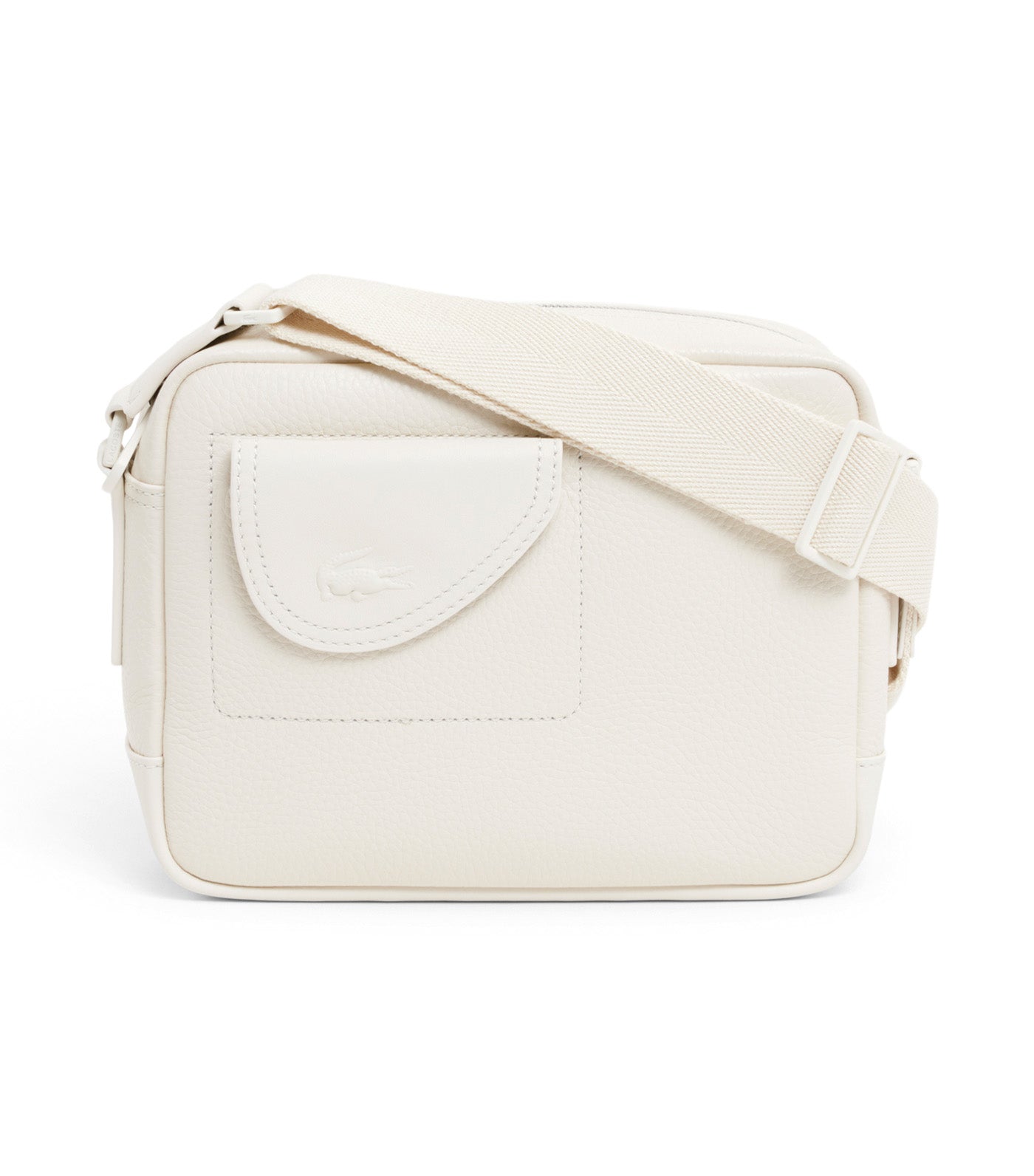 Club Lacoste Grain Leather Satchel