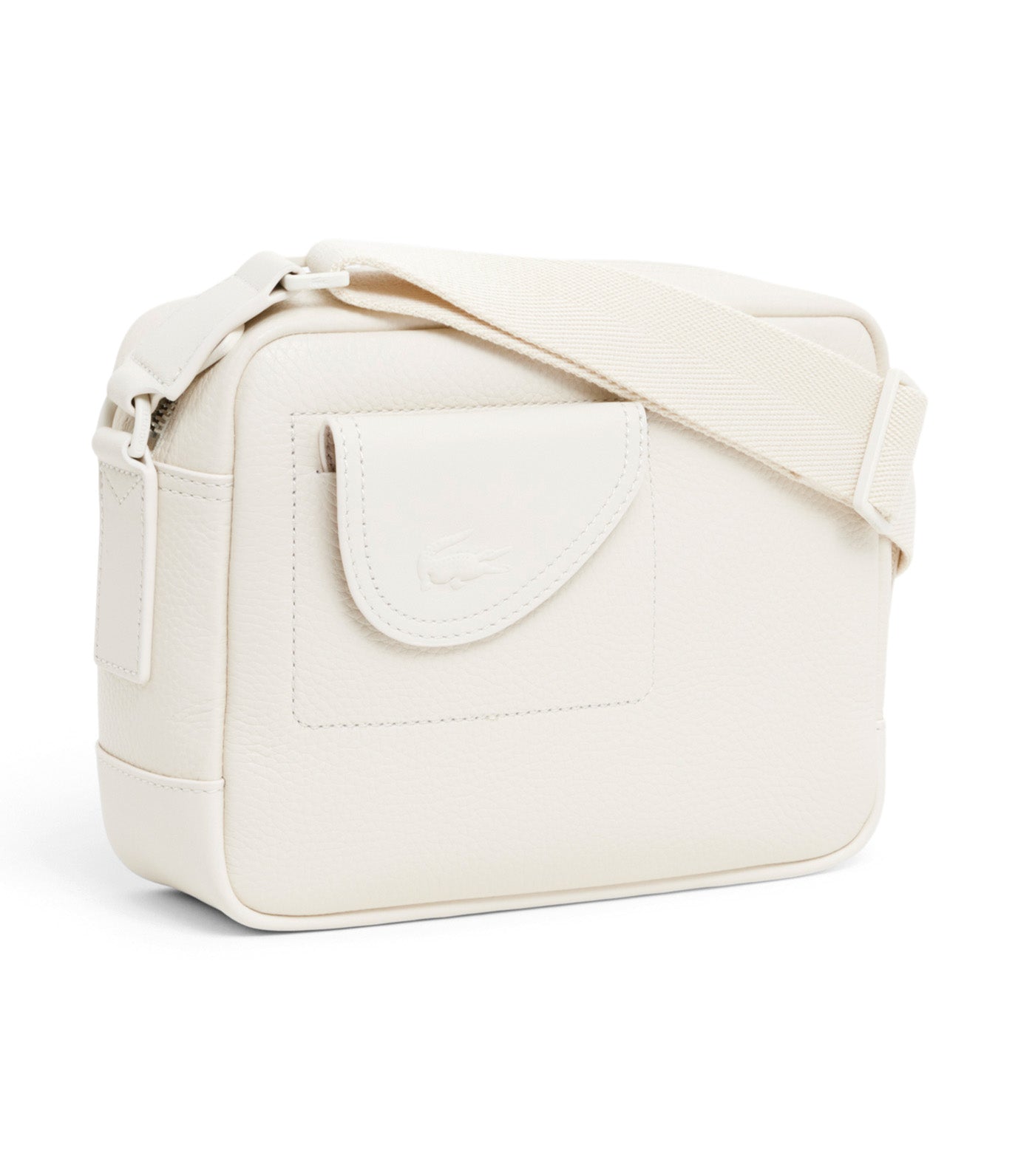 Club Lacoste Grain Leather Satchel