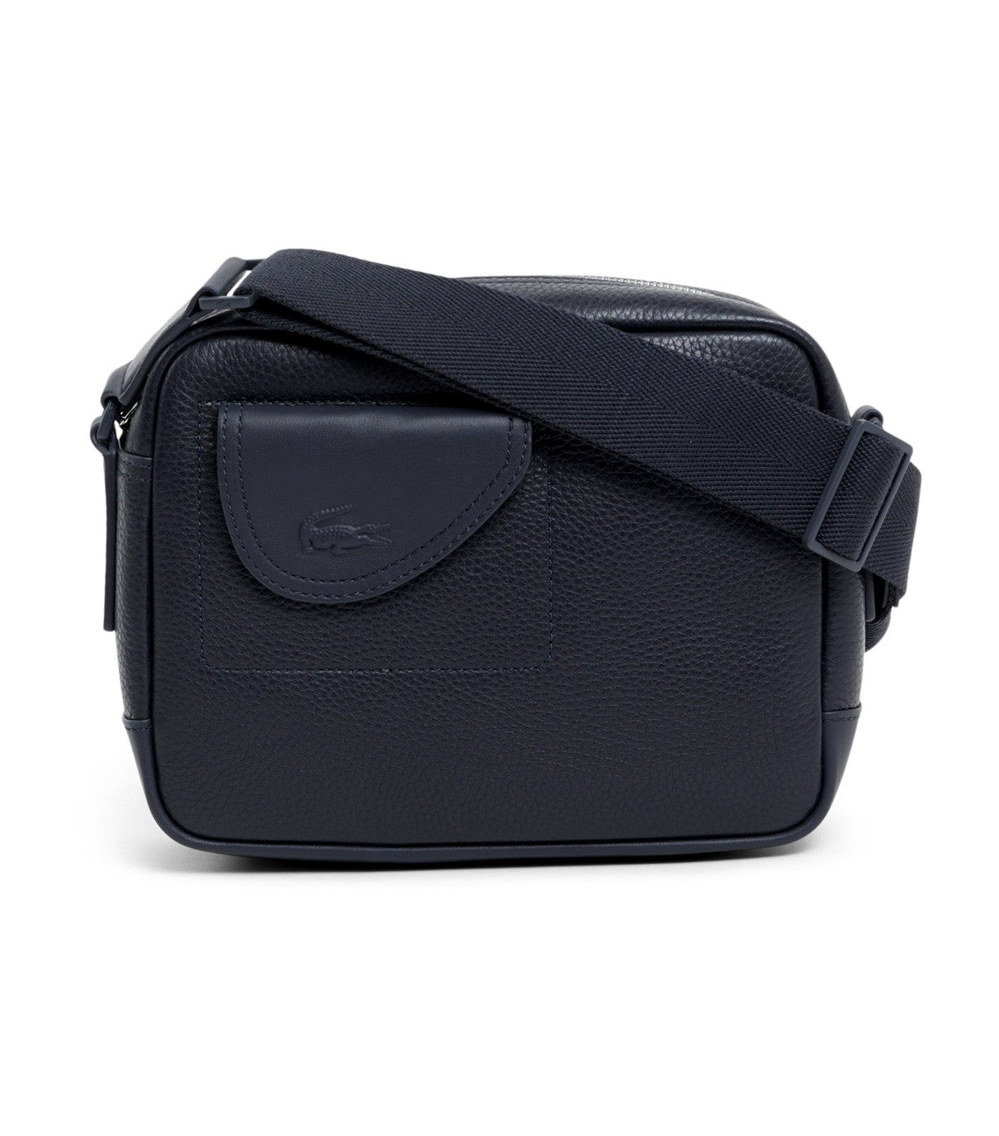 Club Lacoste Grain Leather Satchel
