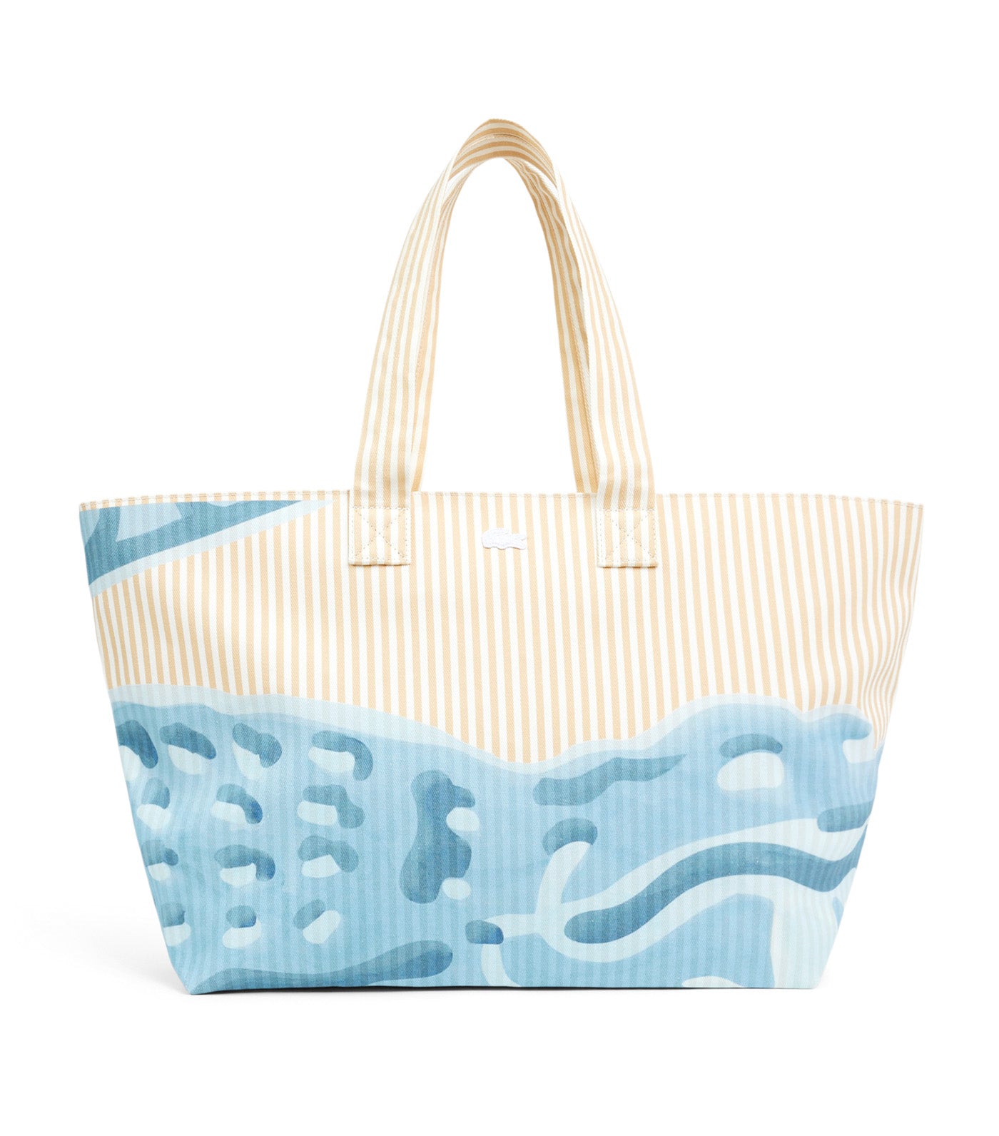Lacoste Anna XL Tote Blanc Naturel Clair