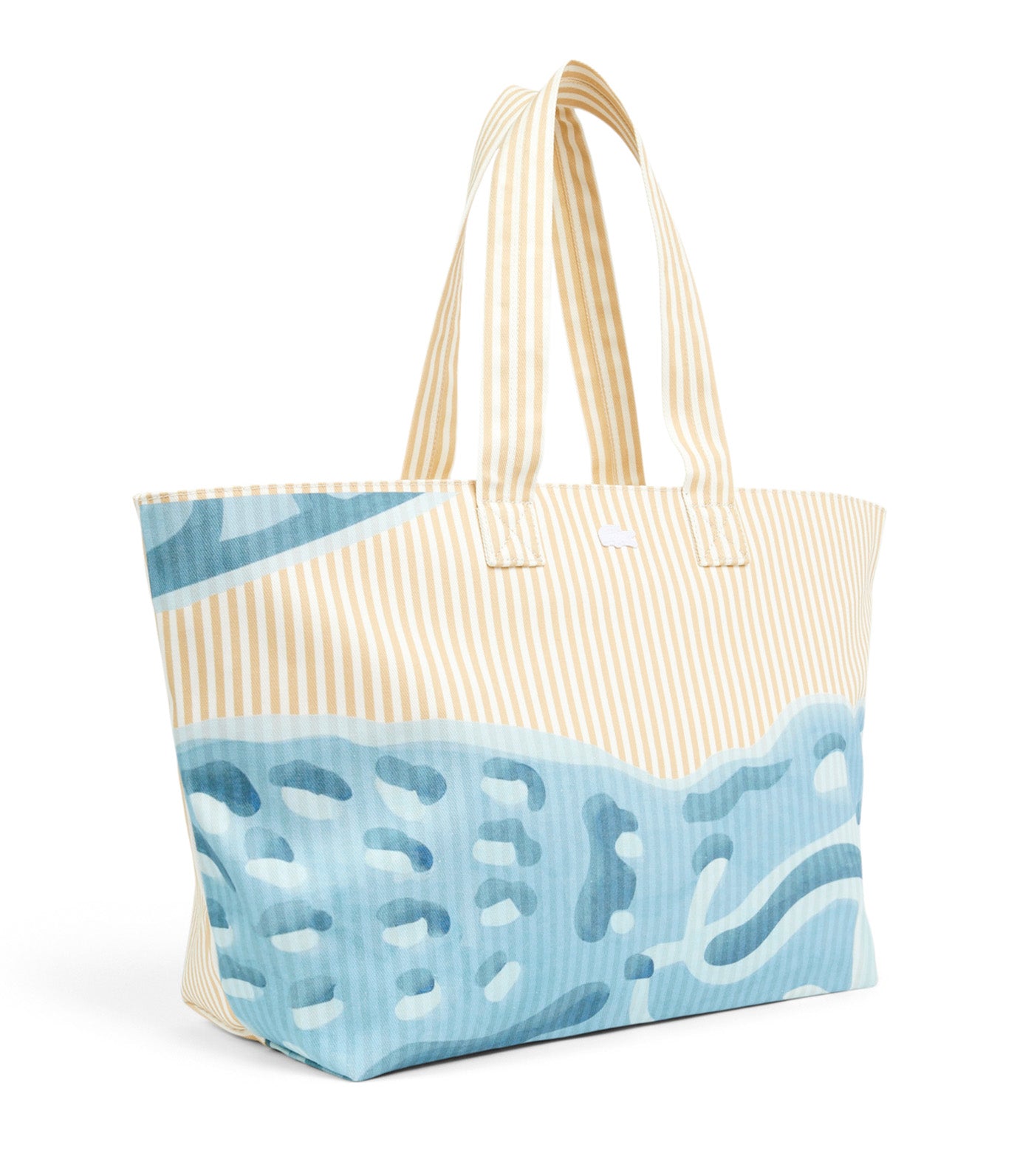 Lacoste Anna XL Tote Blanc Naturel Clair