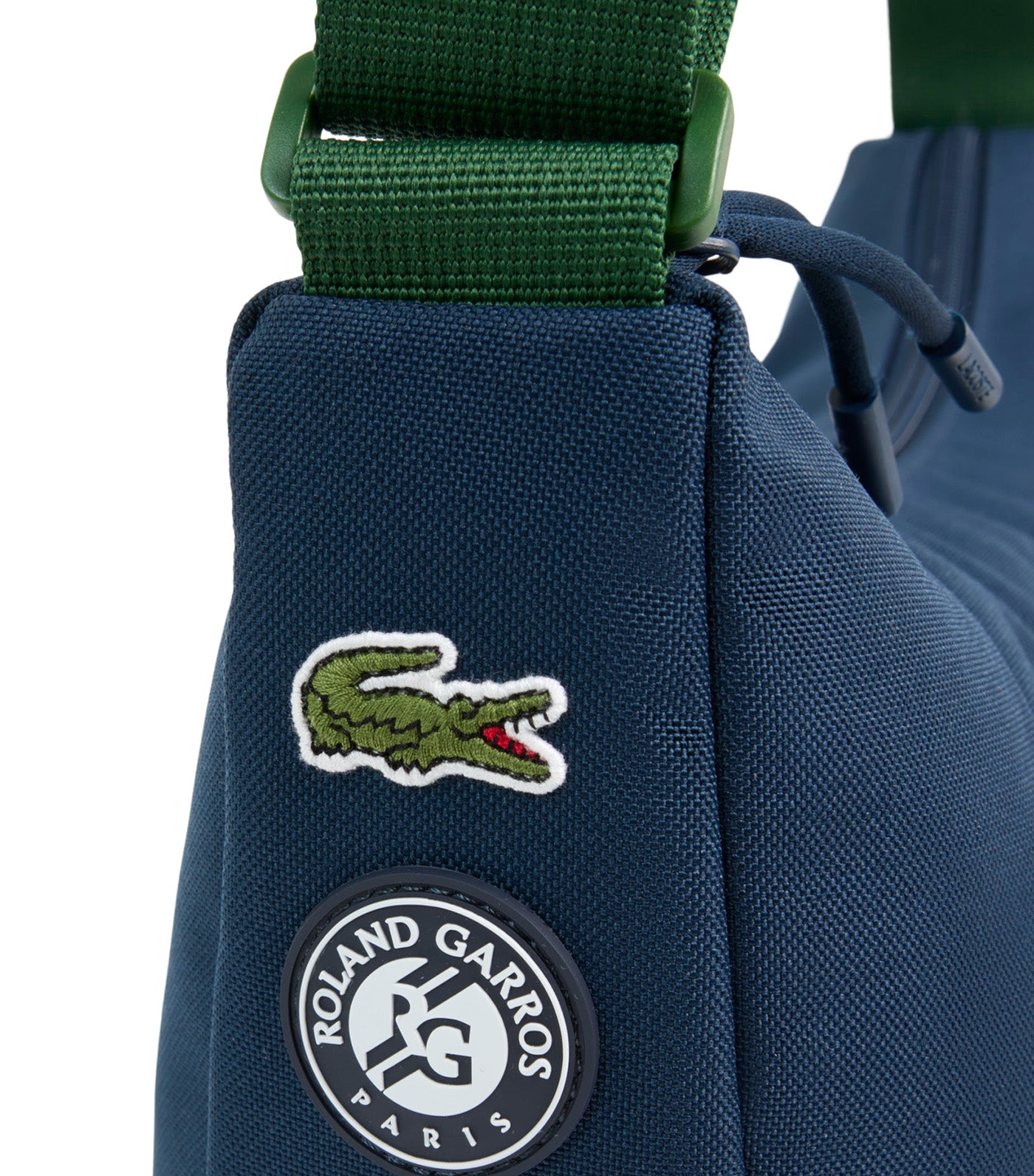 Medium Roland-Garros Half Moon Purse Marine 166 Vert 132