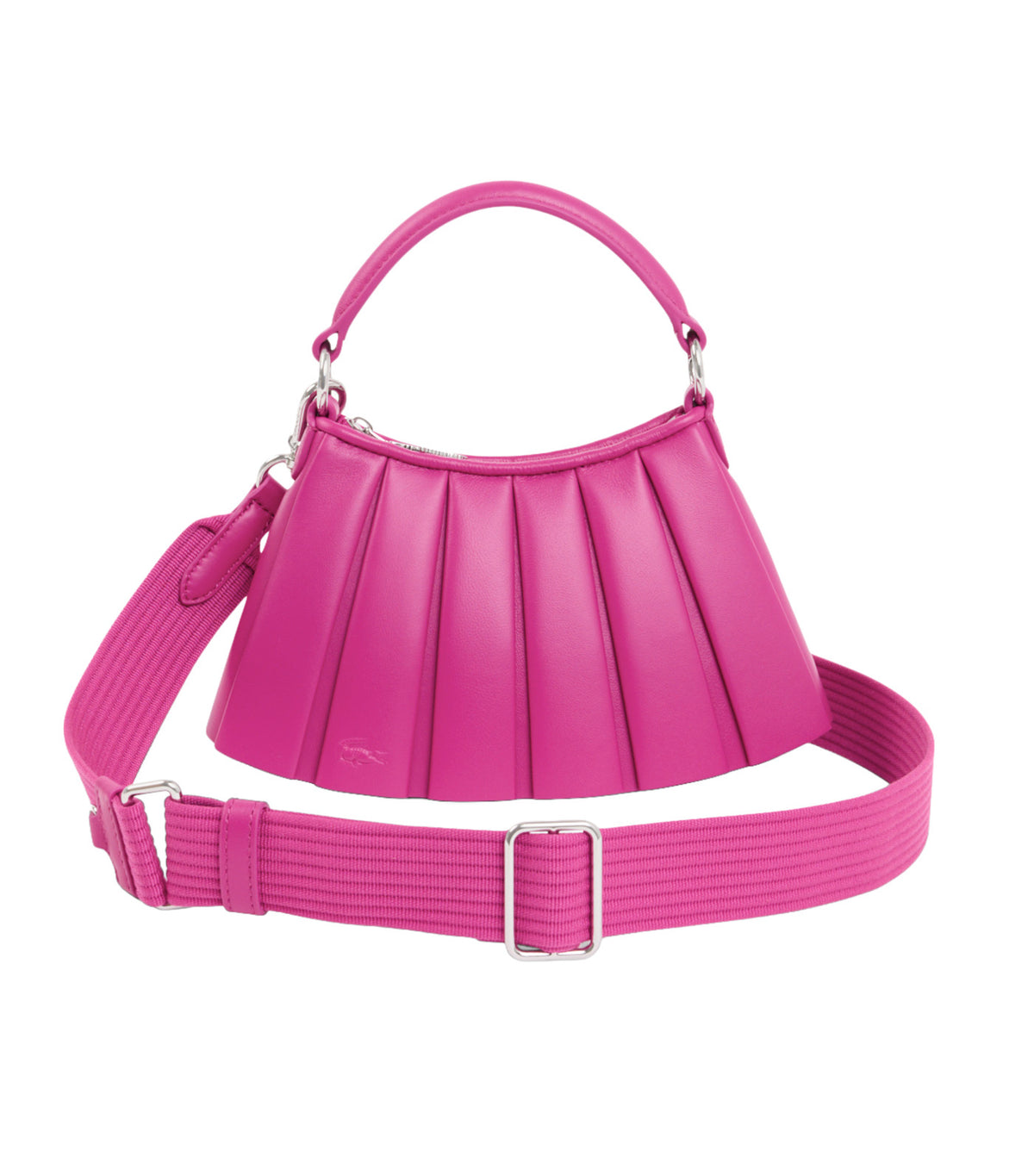 Mini Lenglen Leather Bag Rubine