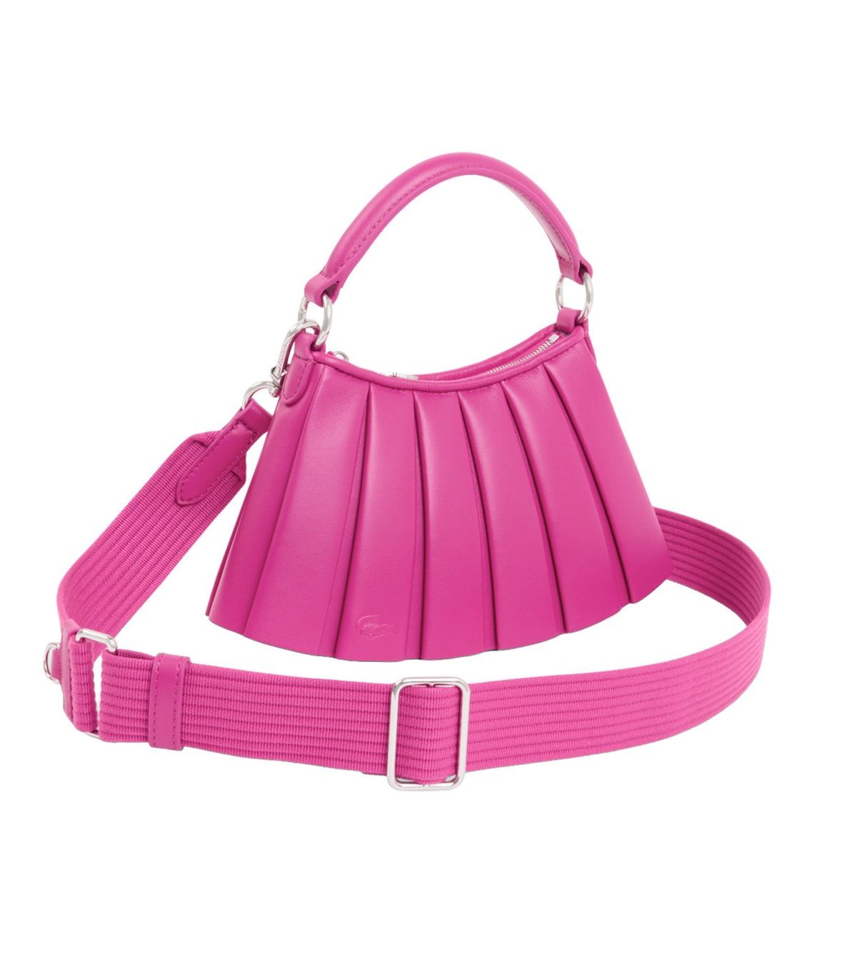 Mini Lenglen Leather Bag Rubine