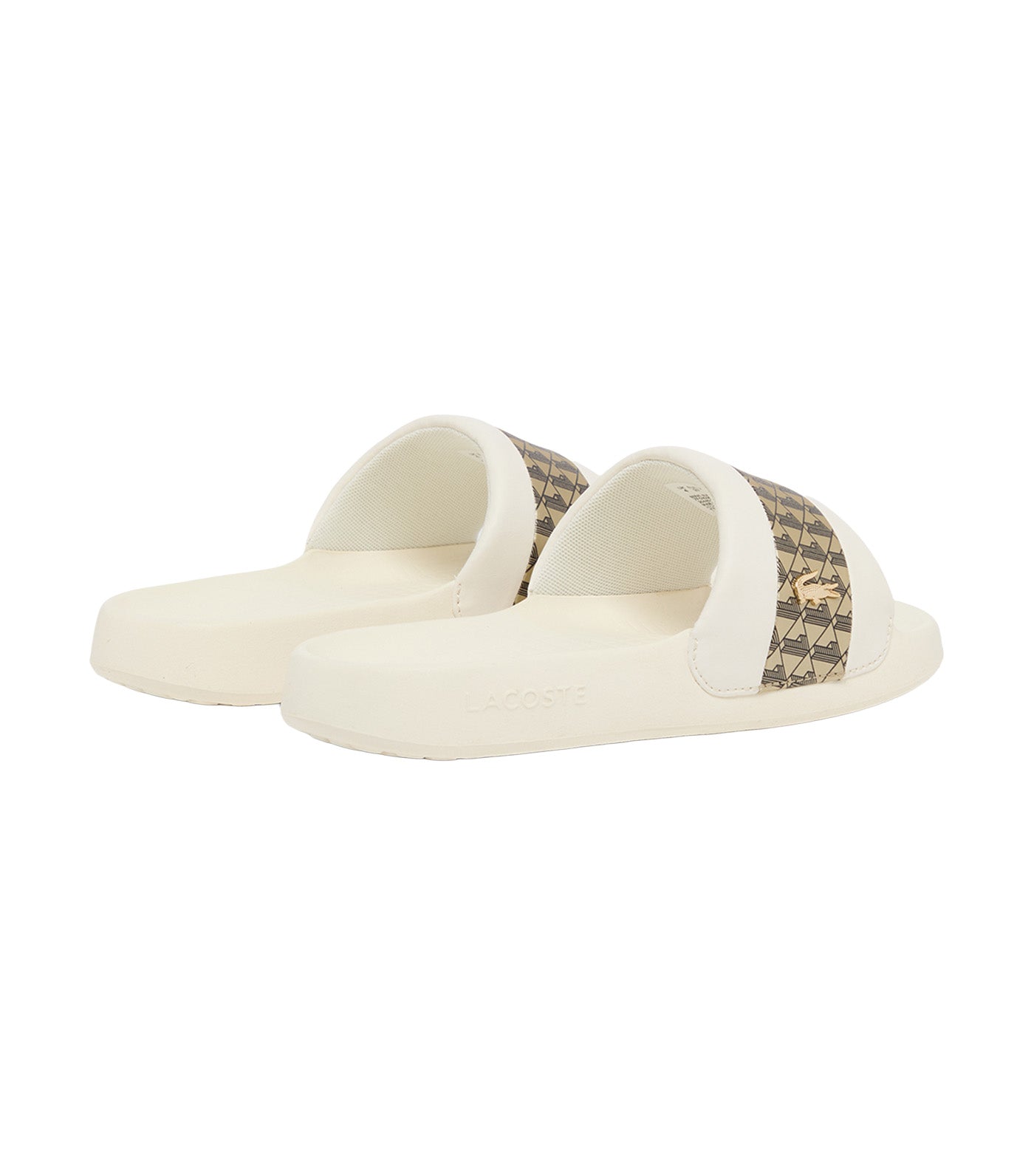 Women's Serve Slides Hybrid Off White/Gold