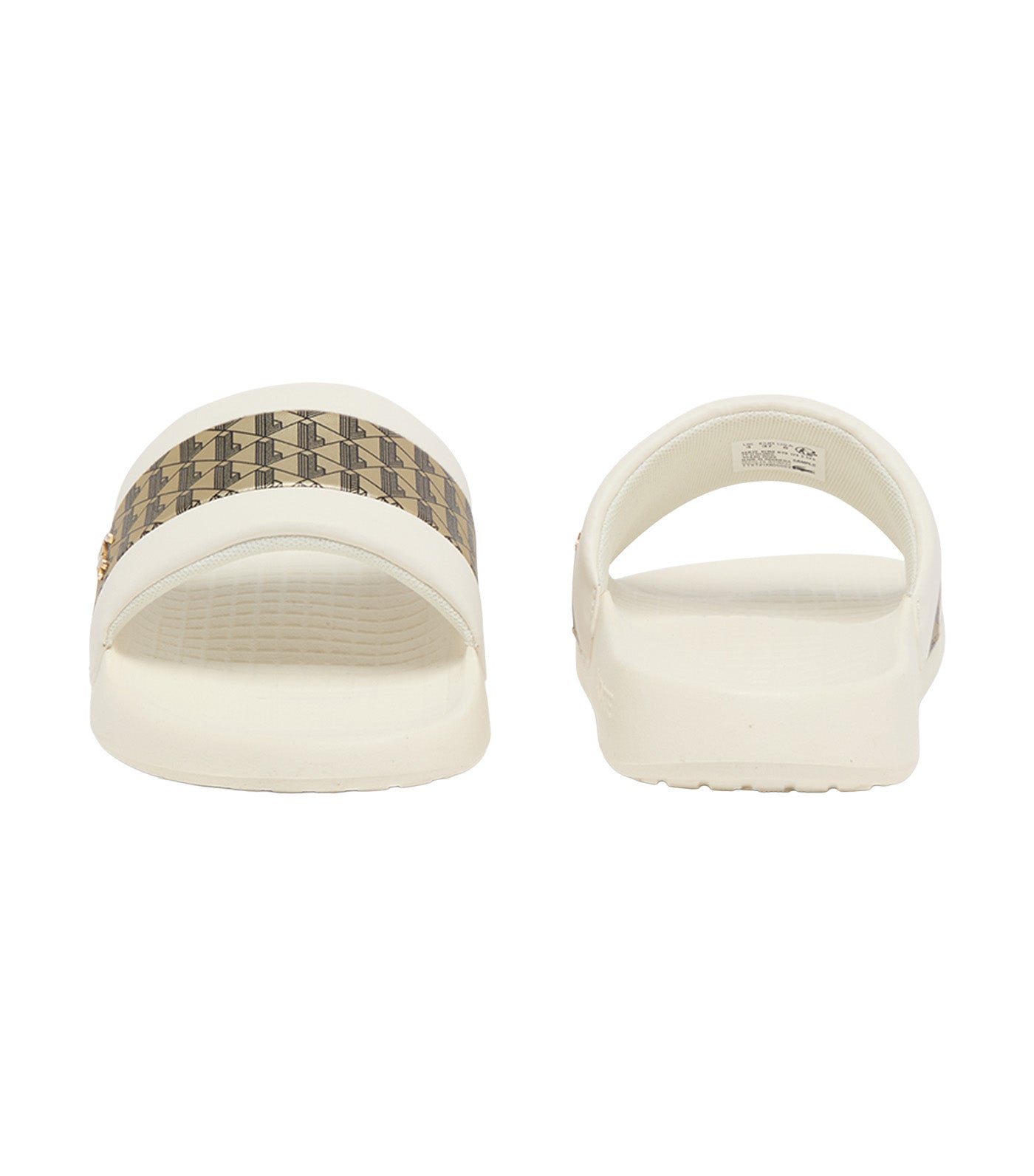 Women's Serve Slides Hybrid Off White/Gold