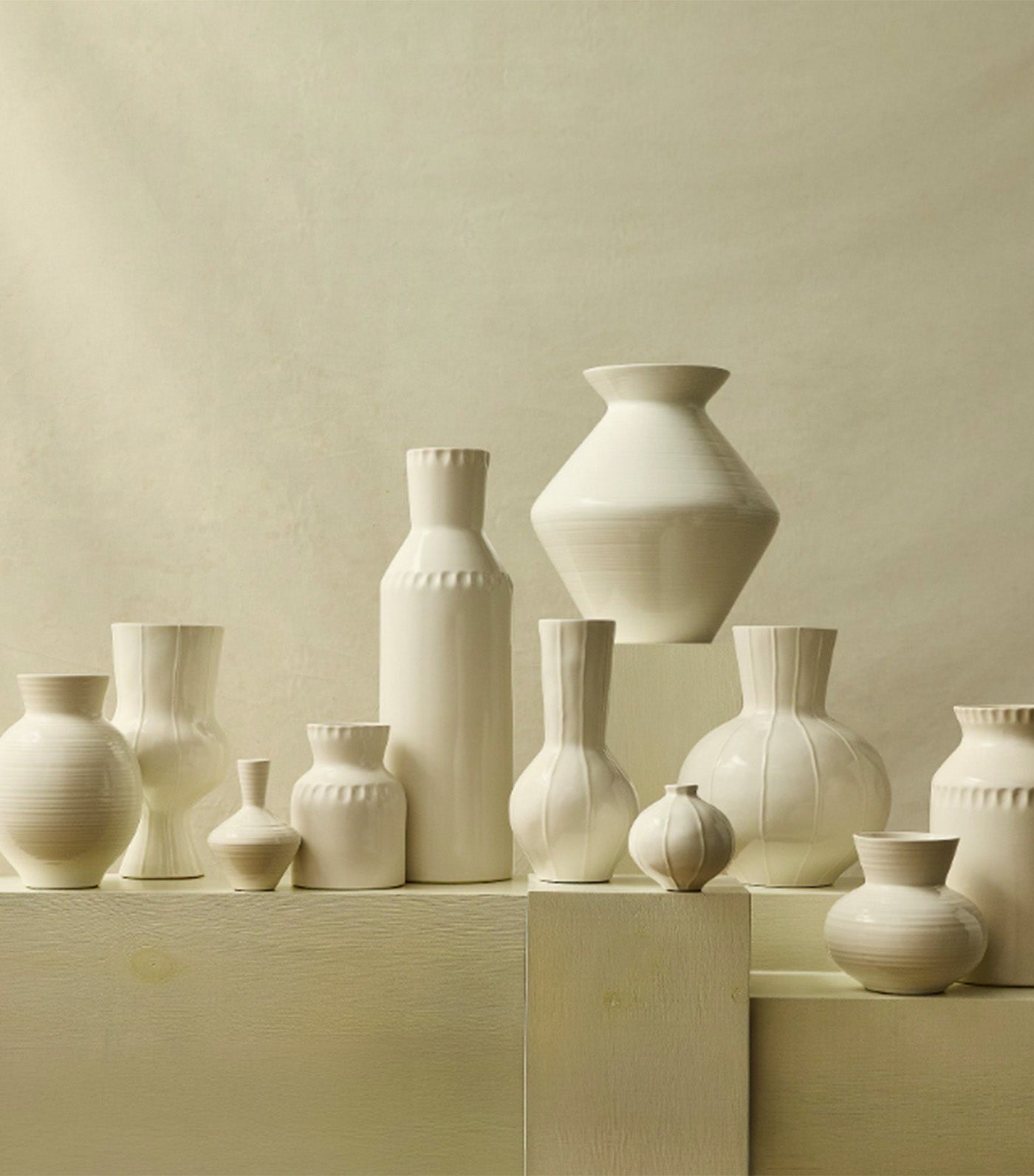 west elm Florist Ceramic Vases Alabaster