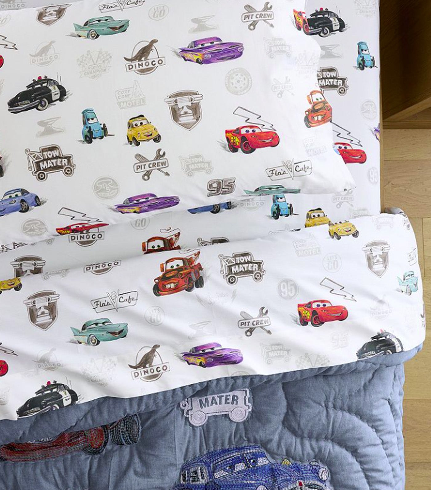 Disney and Pixar Cars Heritage Organic Sheet Set Twin